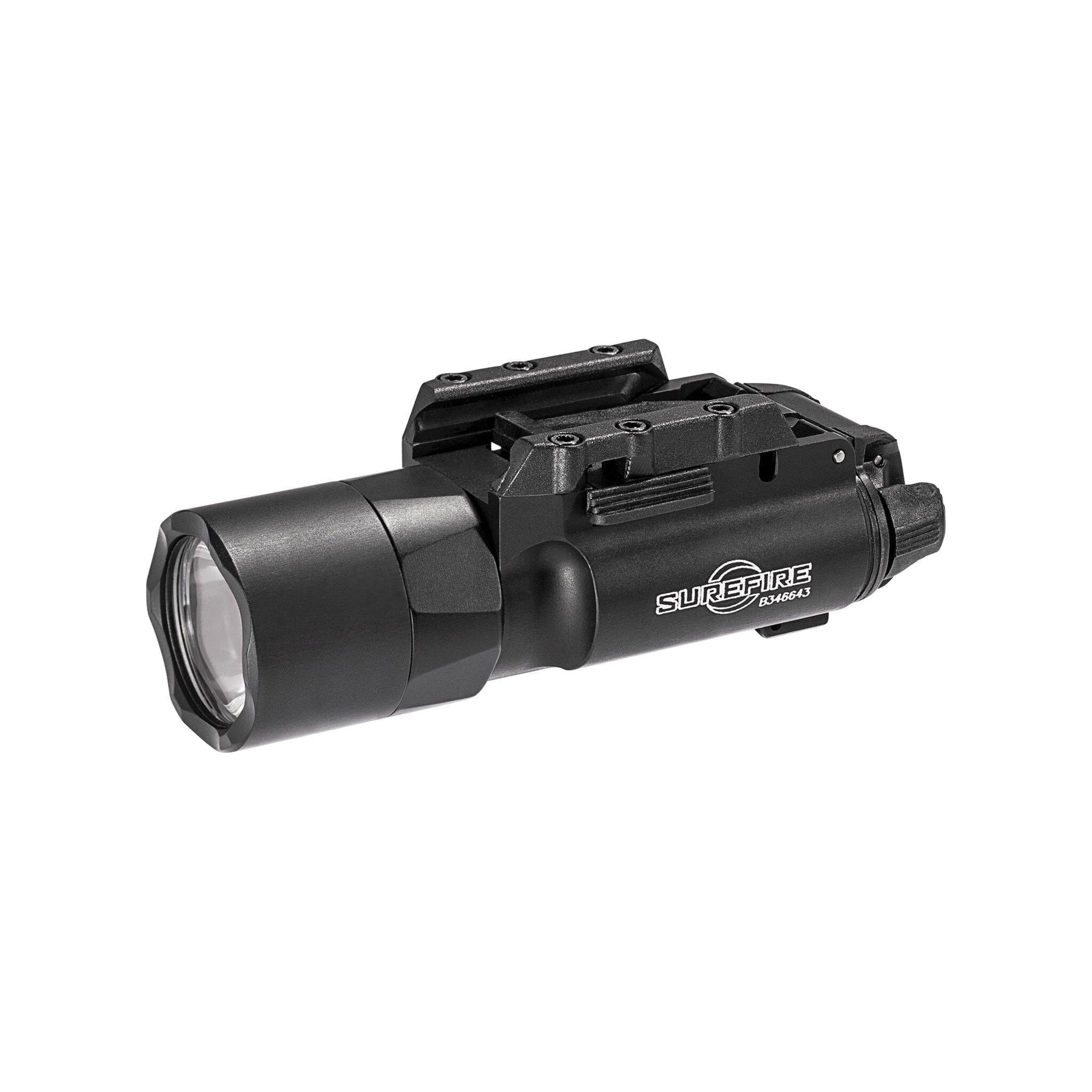 SureFire X300U-A Ultra weapon light in black, rated at 1000 lumens from two CR123A cells