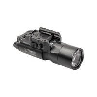 X300U-A Ultra weapon light with the battery compartment that takes two CR123A lithium cells
