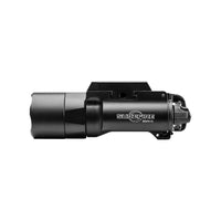 SureFire X300U-B Ultra in black, shown with its ambidextrous push-button switching