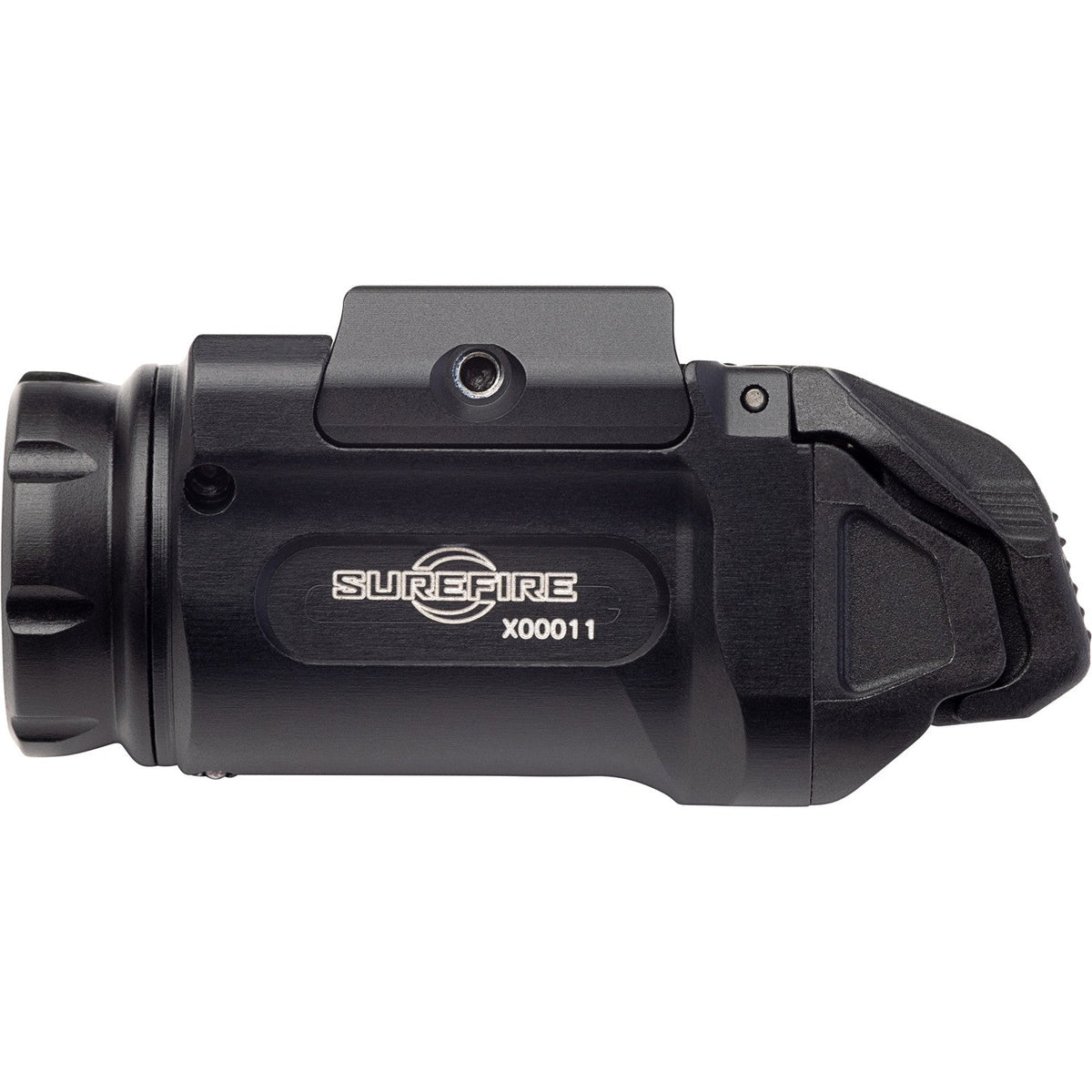 SureFire XC3 Sub with its M1913 rail clamp and subcompact handgun adapter system
