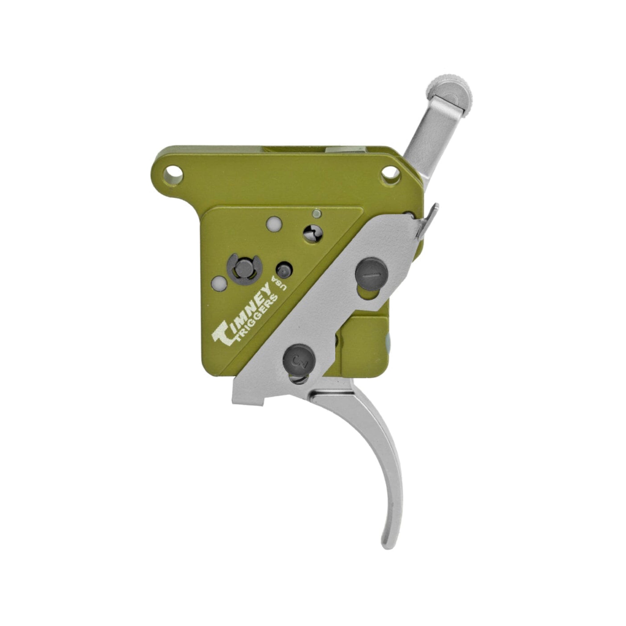 Timney Elite Hunter Trigger 512-V2THIN - Remington 700 Thin Straight Adjustable 1.5-4 lb Pull - Nickel Trigger Timney Triggers 