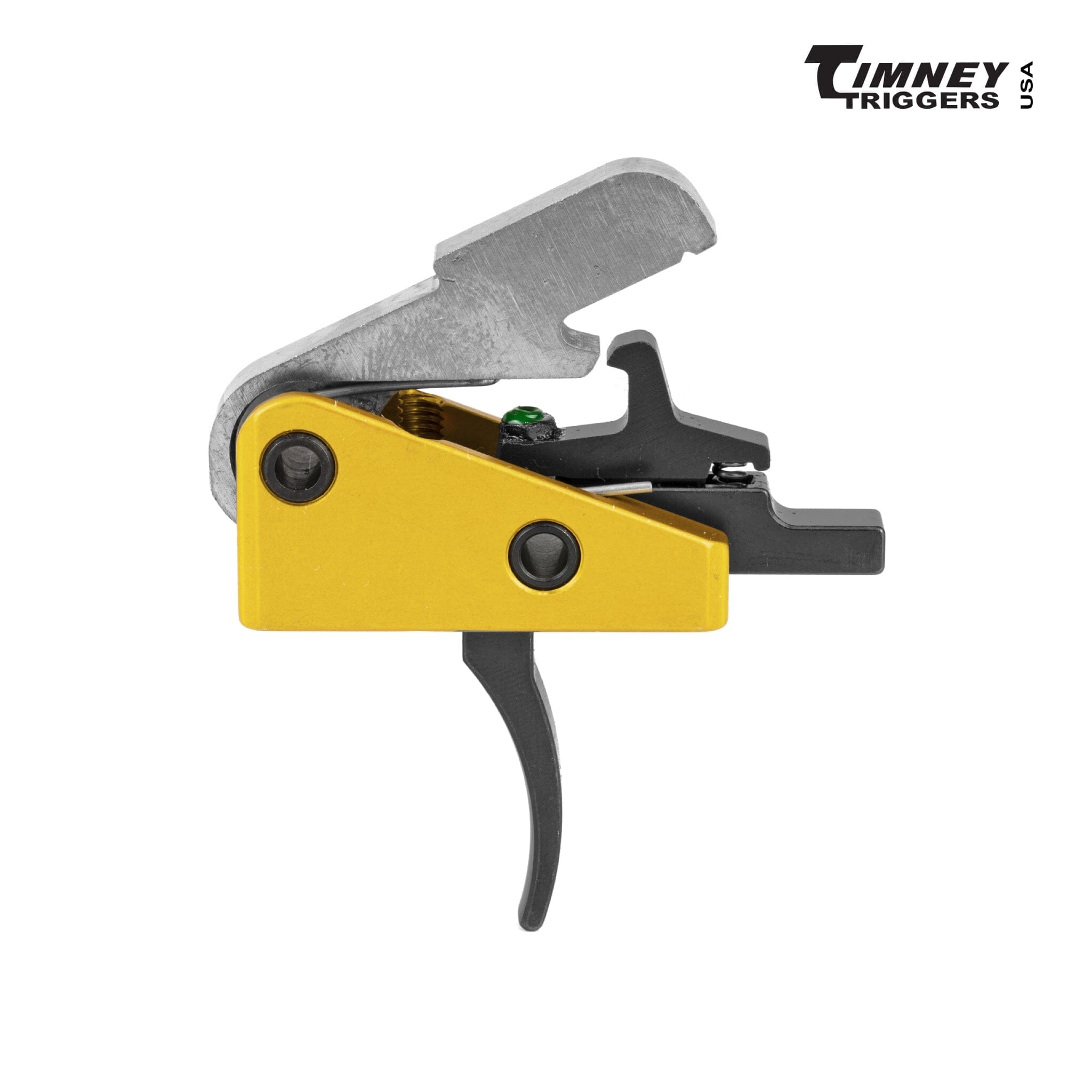 Timney Triggers AR-15 Trigger Group Single Stage Small Pin Curved Trigger Timney Triggers 