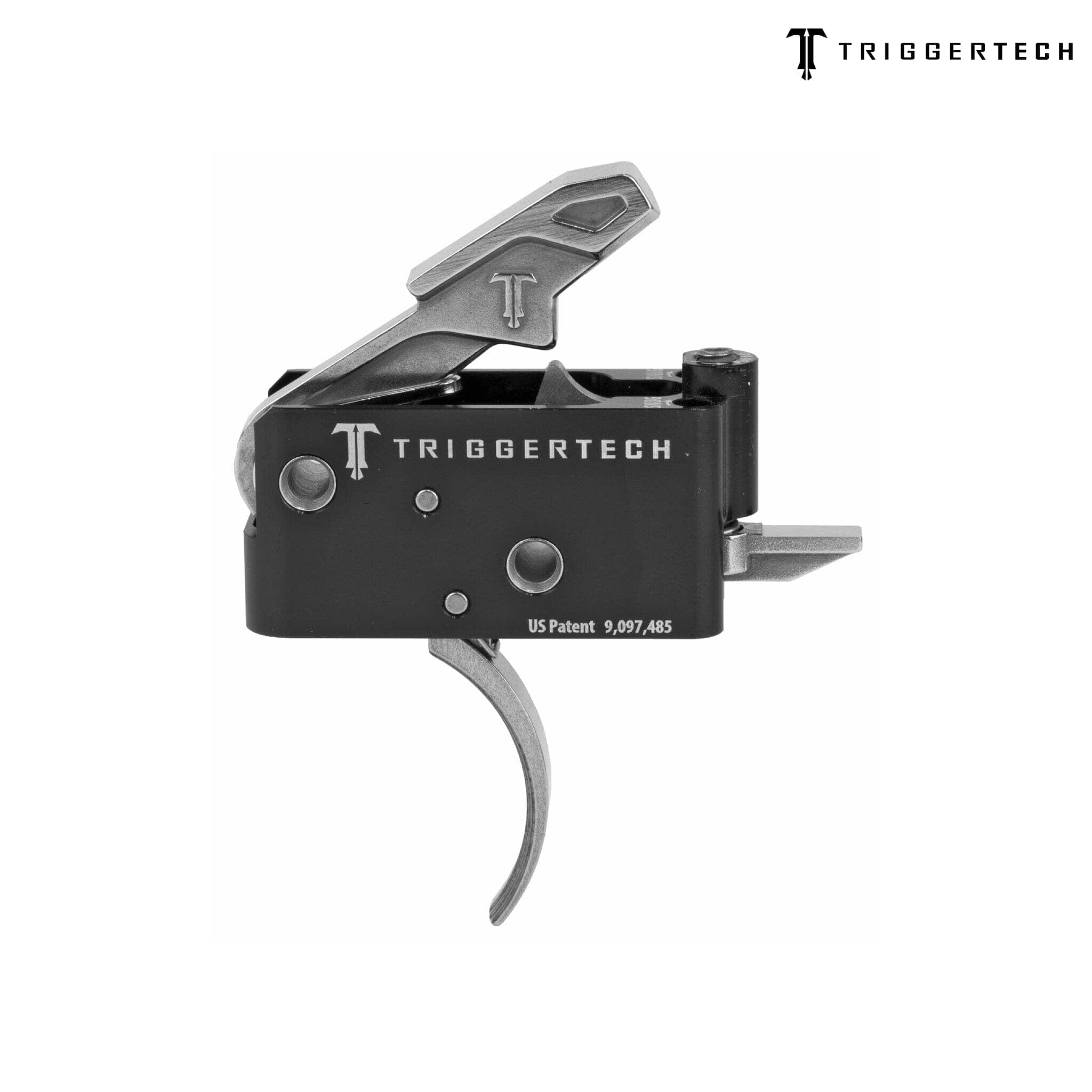 TriggerTech Adaptable Primary Trigger Group - Two Stage - Silver Trigger TriggerTech 