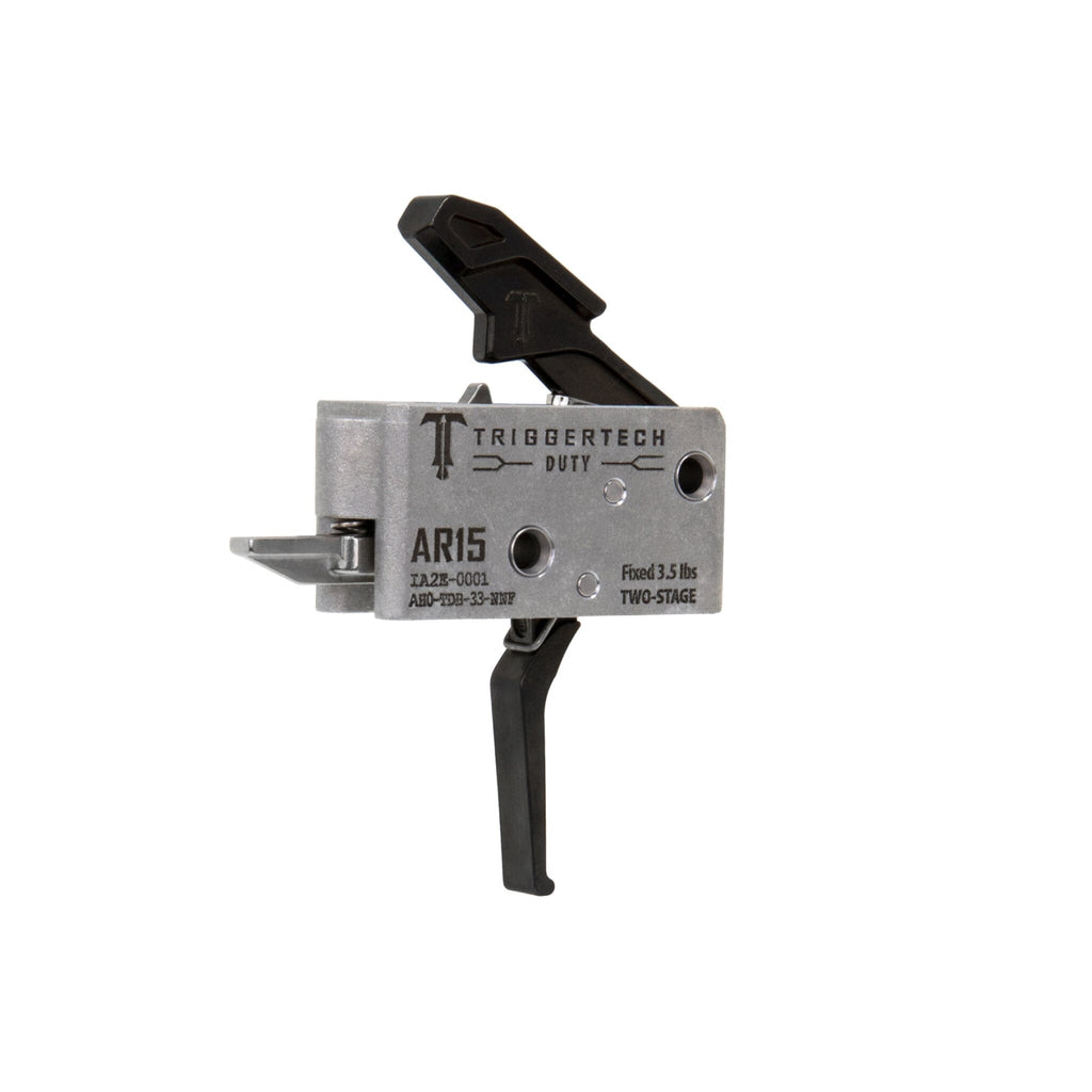 TriggerTech AR-15 Duty Two-Stage Trigger - Flat - Black Trigger TriggerTech 