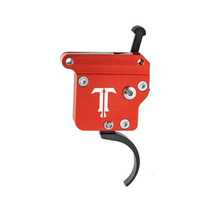 TriggerTech Diamond Pro Single-Stage Trigger - Remington 700 - Curved - Black/Red, view 2 of 2