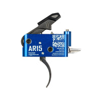 TriggerTech Diamond Pro Single-Stage Trigger - AR-15 - Curved 1.5-4 lb - Blue/Black, view 2 of 2