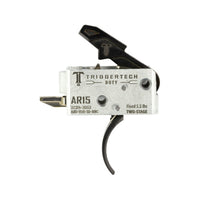 TriggerTech Duty Mil-Spec Two-Stage Trigger - AR-15 - Curved - Black, AH0-TDB-55-NNC