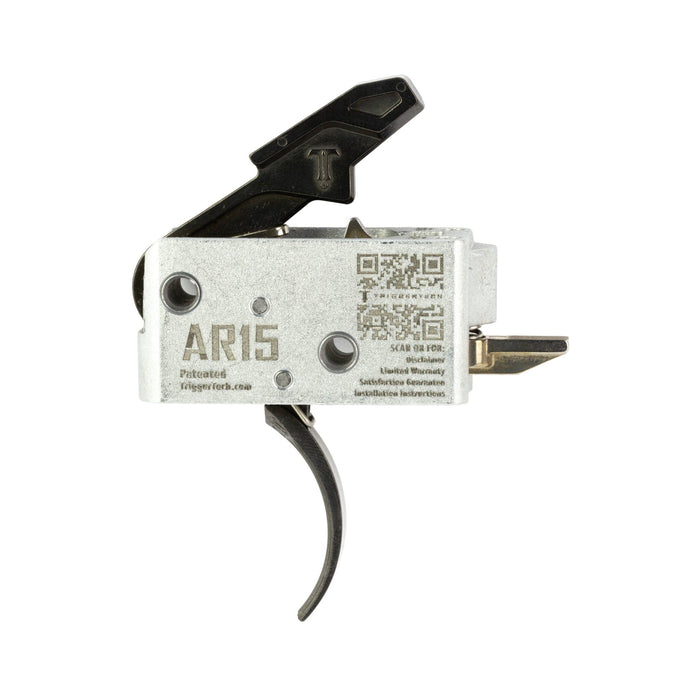 TriggerTech Duty Mil-Spec Two-Stage Trigger - AR-15 - Curved - Black, view 2 of 2