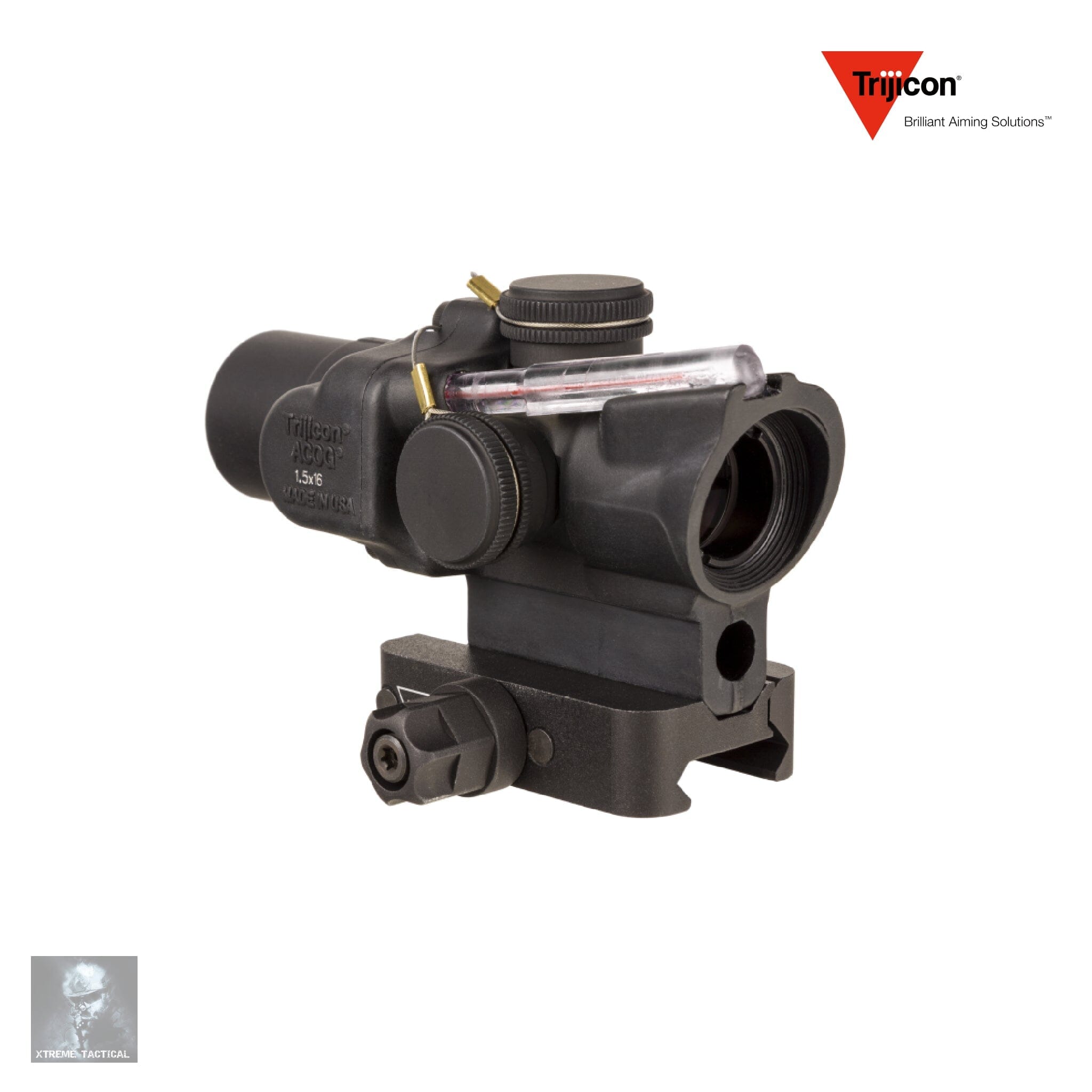 Trijicon 1.5×16S Compact ACOG Riflescope RTR 9mm PCC Reticle Rifle Scope Trijicon 