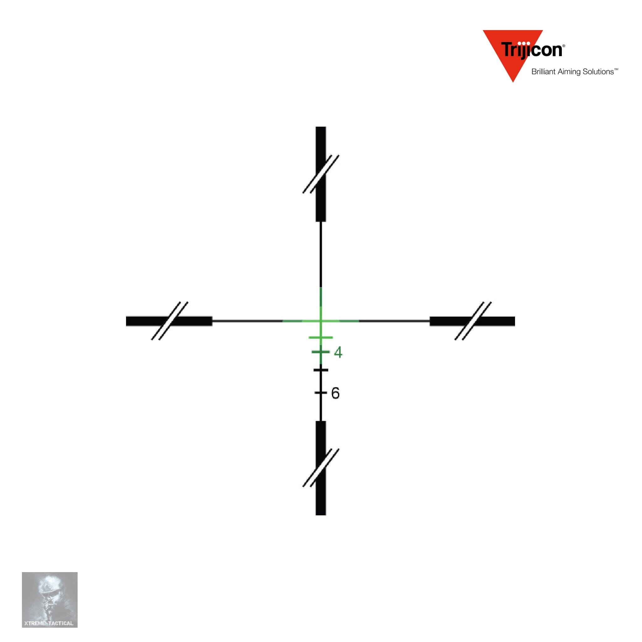 Trijicon 3×30 Compact ACOG Riflescope Green Crosshair .223/69gr. Reticle Rifle Scope Trijicon 