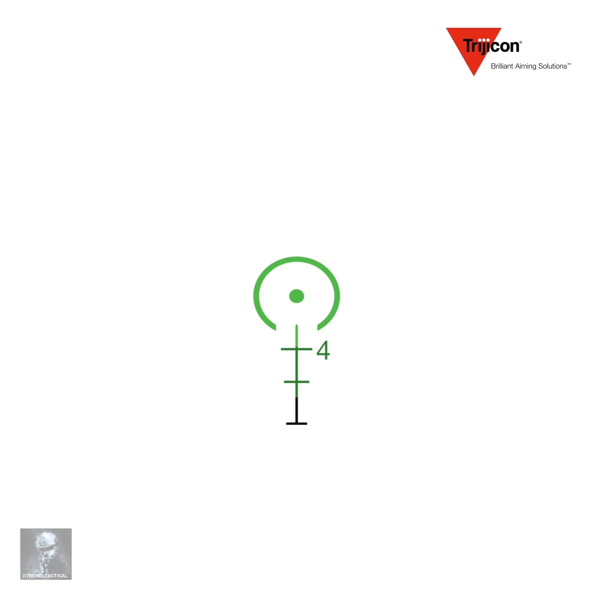 Trijicon 3×30 Compact ACOG Riflescope Green Horseshoe & Dot .223/62gr. Reticle Rifle Scope Trijicon 