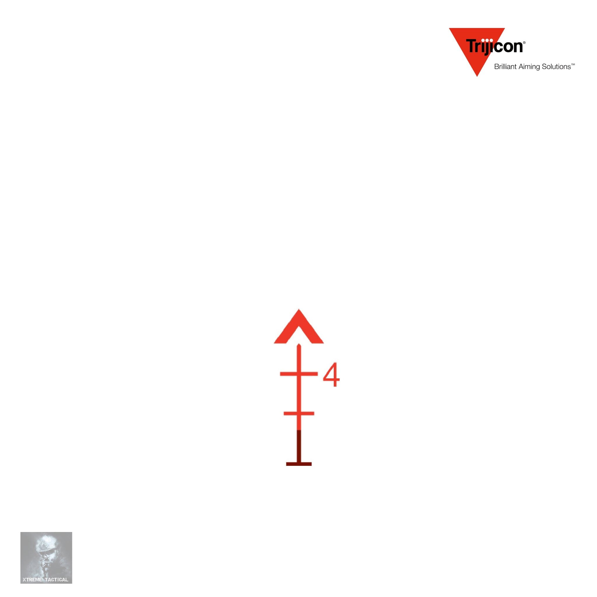 Trijicon 3×30 Compact ACOG Riflescope Red Chevron .223/62gr. Reticle Rifle Scope Trijicon 