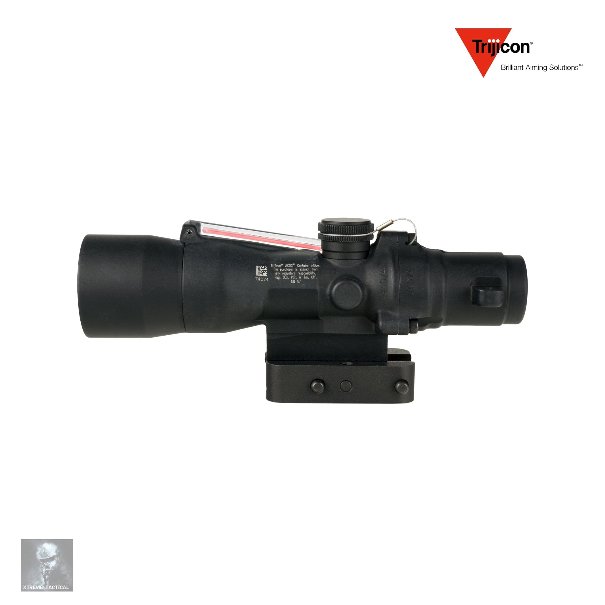 Trijicon 3×30 Compact ACOG Riflescope Red Chevron .223/62gr. Reticle Rifle Scope Trijicon 