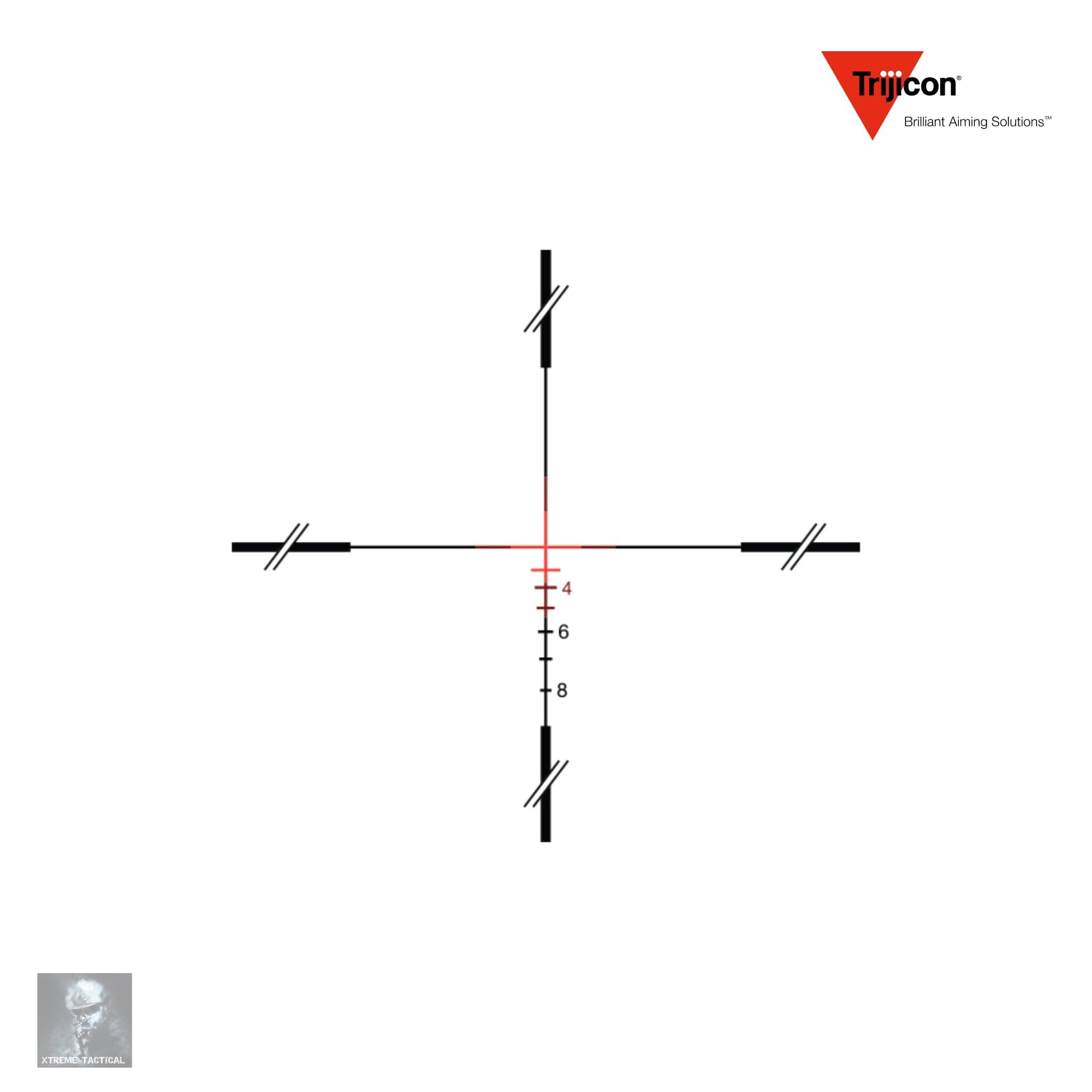 Trijicon 3×30 Compact ACOG Riflescope Red Crosshair .308/168gr. Reticle Rifle Scope Trijicon 