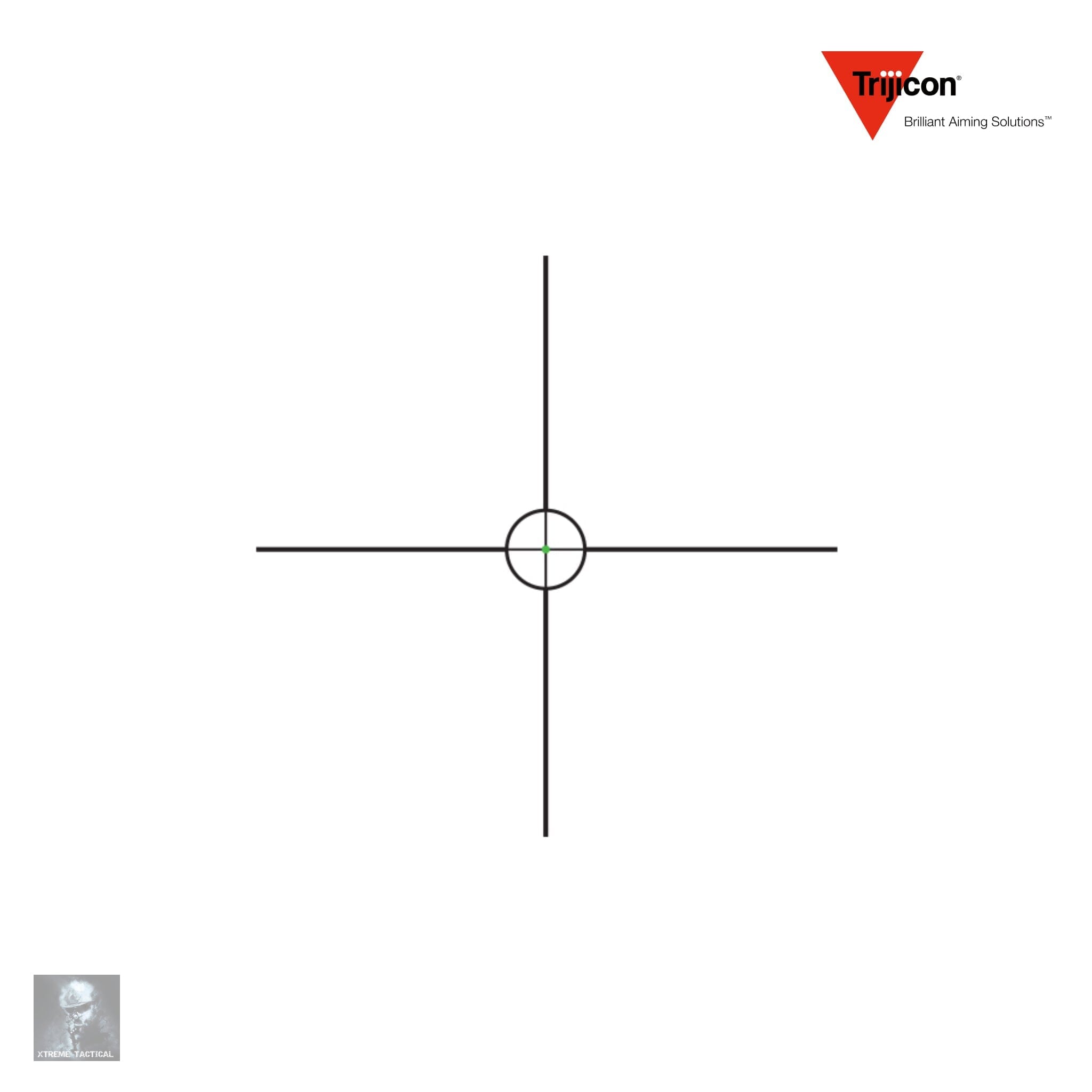 Trijicon AccuPoint 1-6x24 Riflescope Circle-Cross Crosshair with Green Dot Reticle Rifle Scope Trijicon 