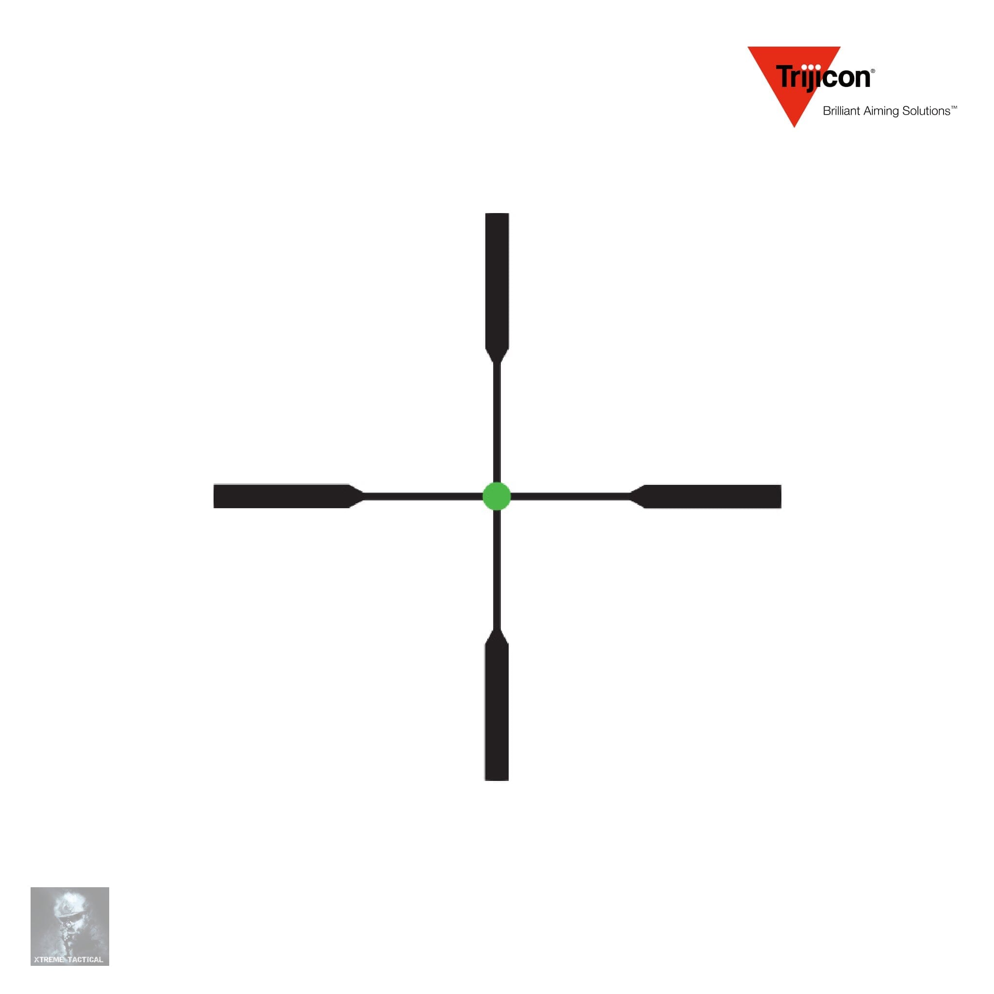 Trijicon AccuPoint 1-6x24 Riflescope Duplex Crosshair with Green Dot Reticle Rifle Scope Trijicon 