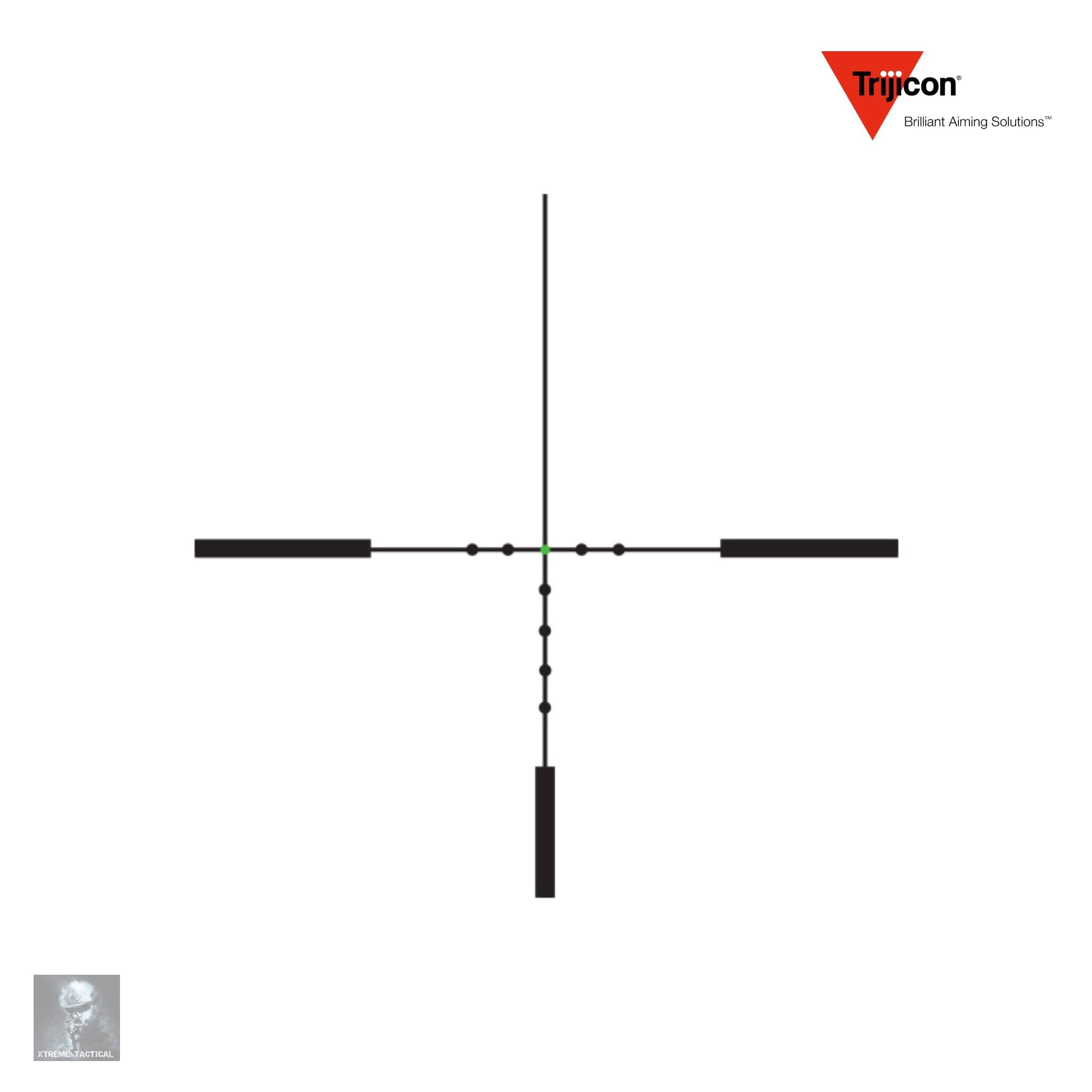 Trijicon AccuPoint 1-6x24 Riflescope MOA-Dot Crosshair with Green Dot Reticle Rifle Scope Trijicon 