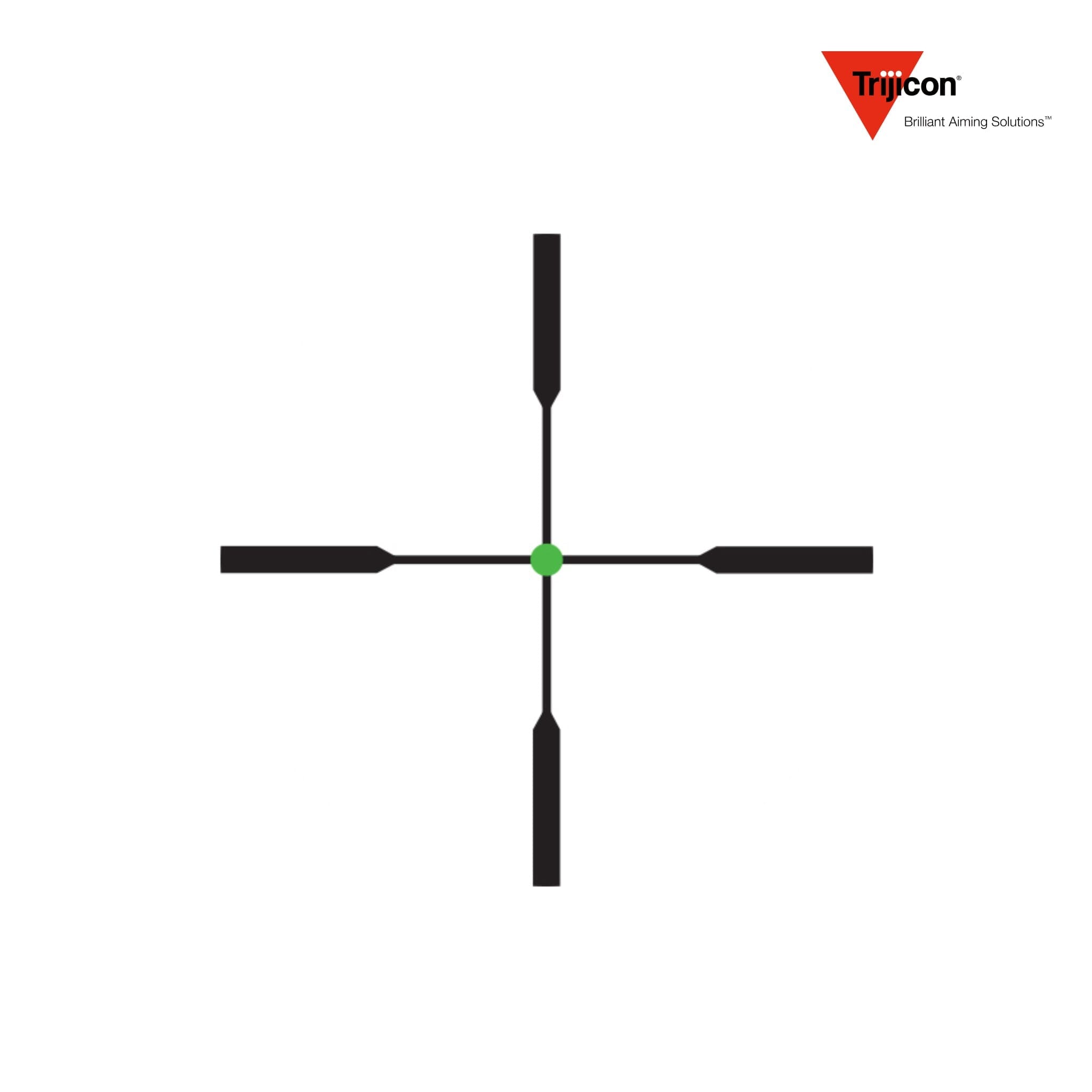 Trijicon AccuPoint 2.5-12.5x42 Riflescope Duplex Crosshair with Green Dot Reticle Rifle Scope Trijicon 