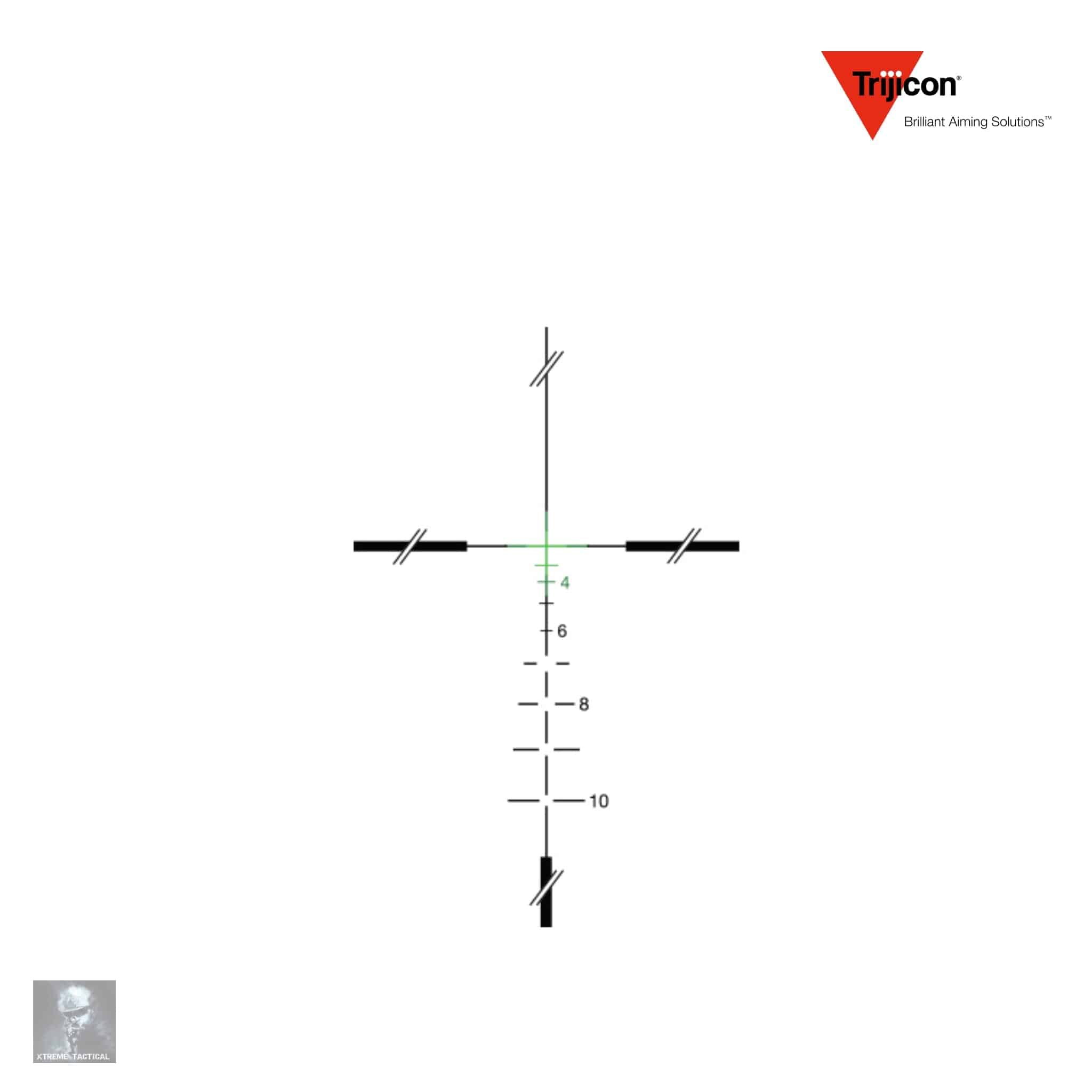 Trijicon ACOG 3.5x35 BAC Riflescope .223/5.56 BDC Green Crosshair Reticle Rifle Scope Trijicon 