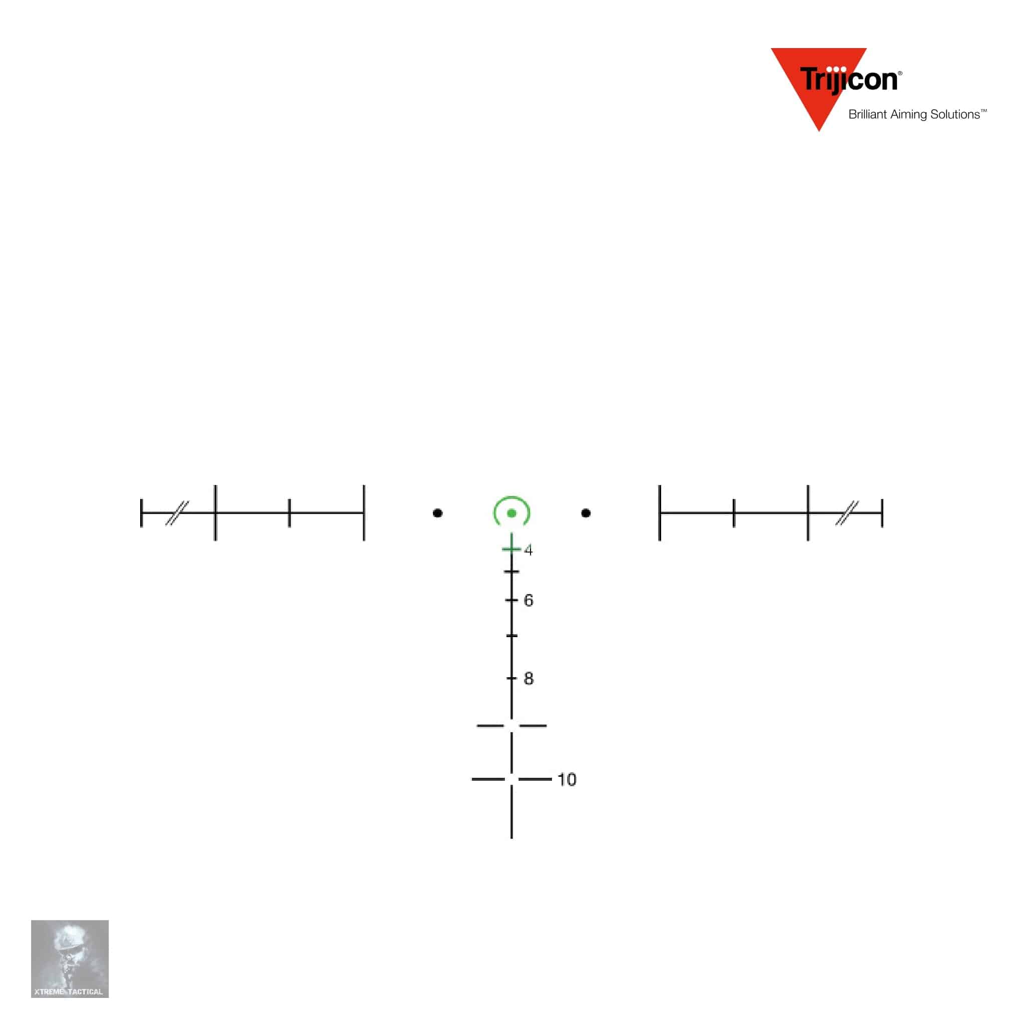 Trijicon ACOG 3.5x35 BAC Riflescope .223/5.56 BDC Green Horseshoe Reticle Rifle Scope Trijicon 
