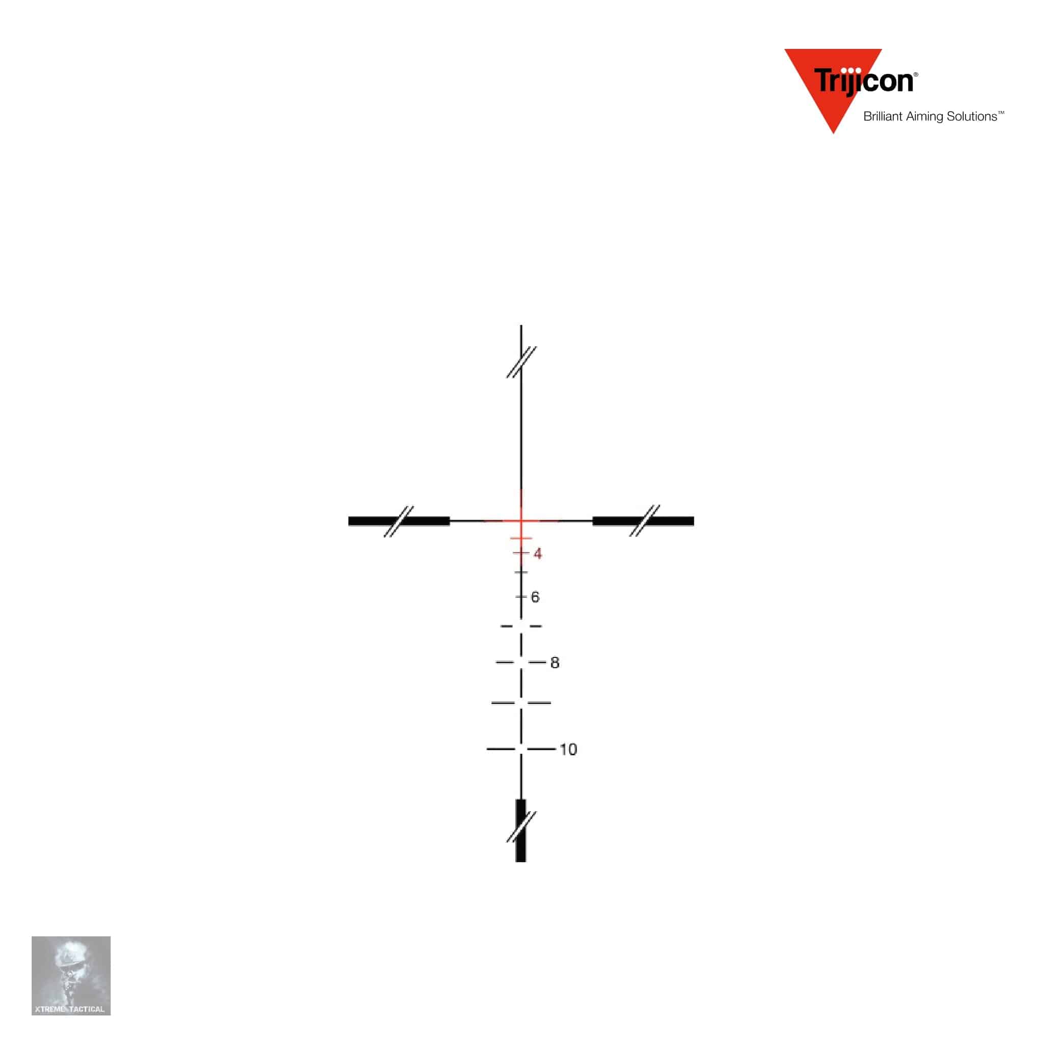 Trijicon ACOG 3.5x35 BAC Riflescope .223/5.56 BDC Red Crosshair Reticle Rifle Scope Trijicon 