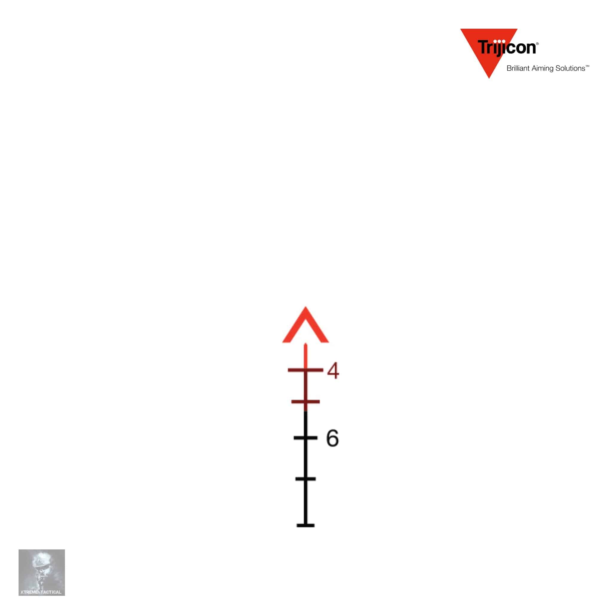 Trijicon ACOG 3.5x35 BAC Riflescope .308/7.62 BDC Red Chevron Reticle Rifle Scope Trijicon 