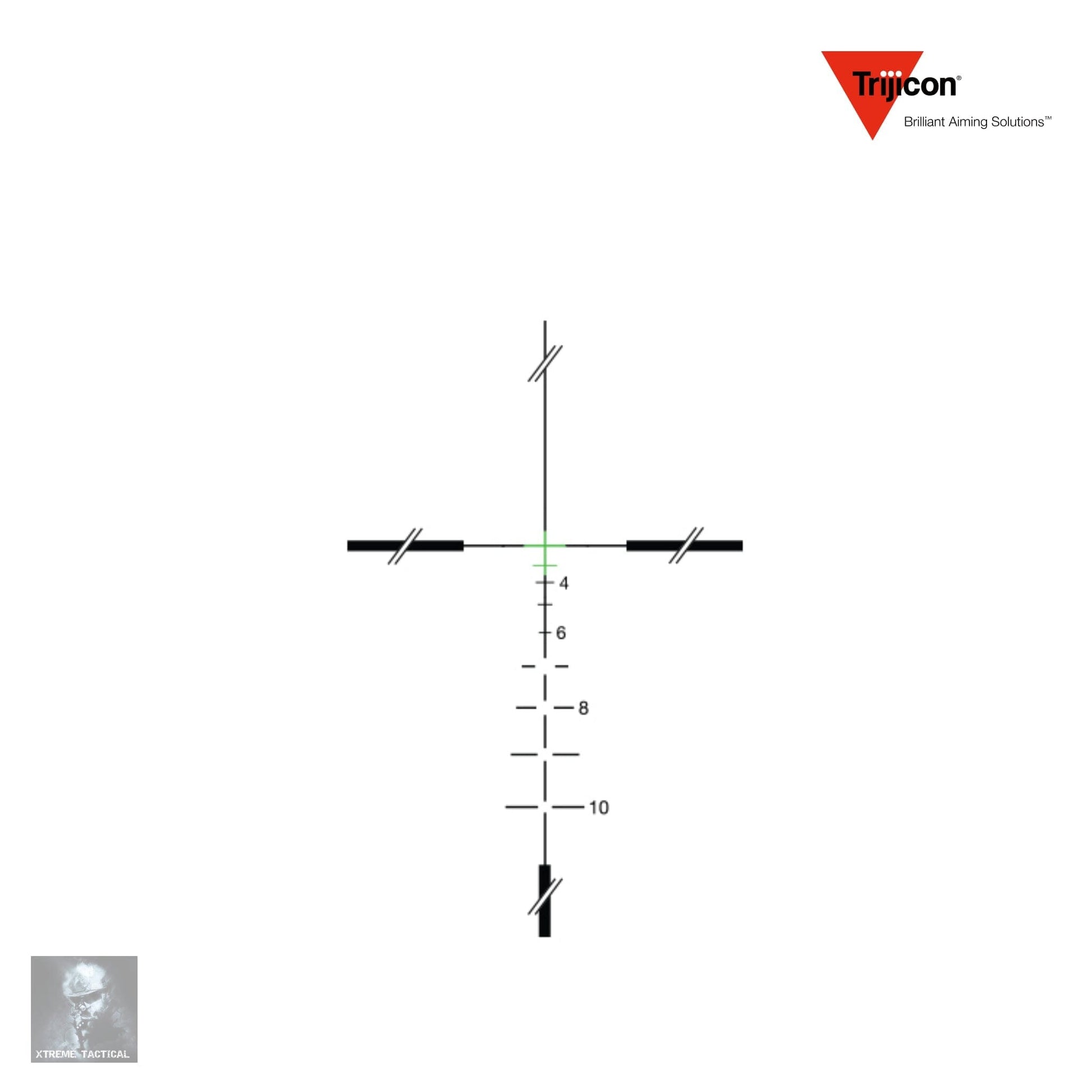 Trijicon ACOG 3.5x35 LED Rifle Scope .223/5.56 BDC Green Crosshair Reticle - TA110-D-100496 Rifle Scope Trijicon 