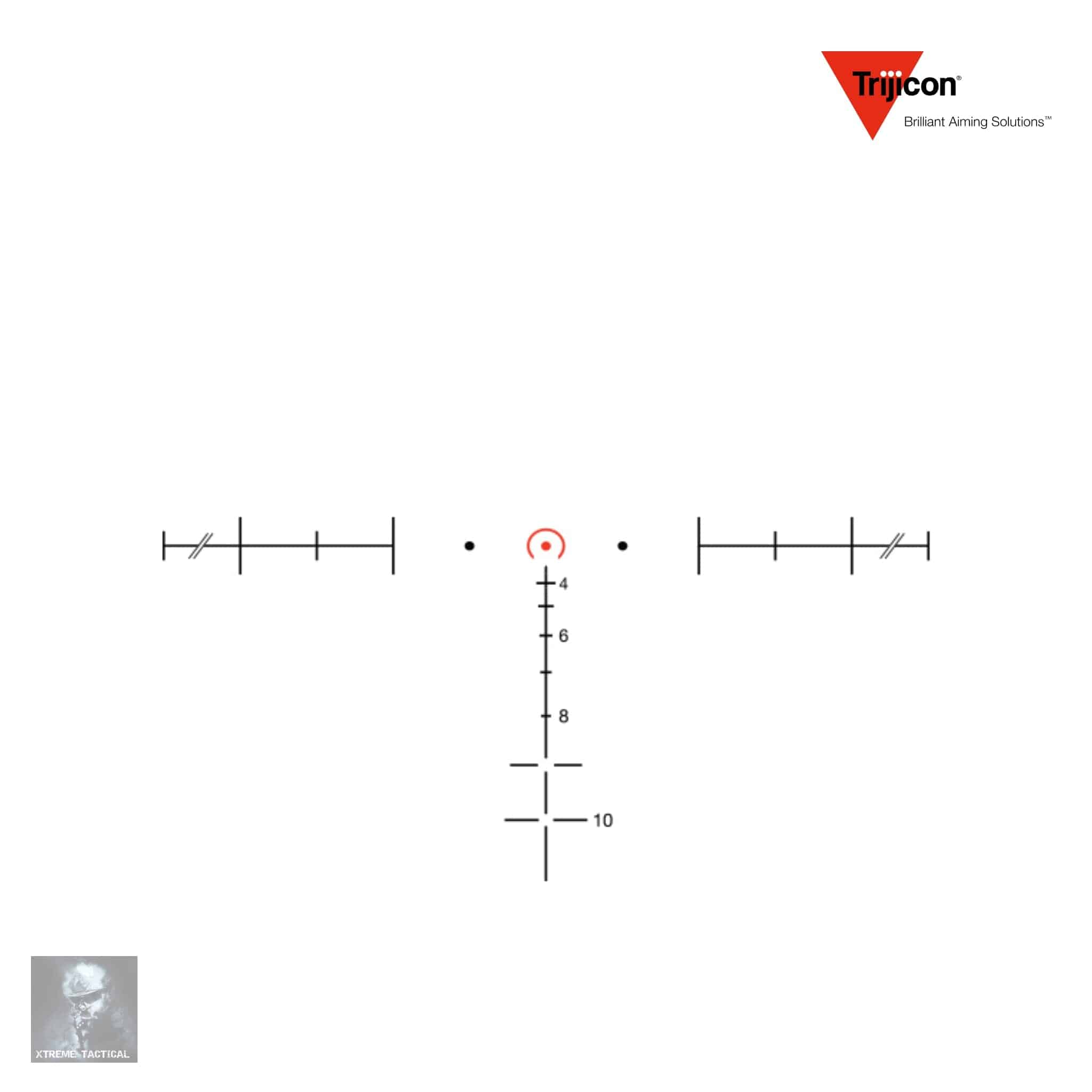Trijicon ACOG 3.5x35 LED Riflescope .223/5.56 BDC Red Horseshoe/Dot Reticle Rifle Scope Trijicon 