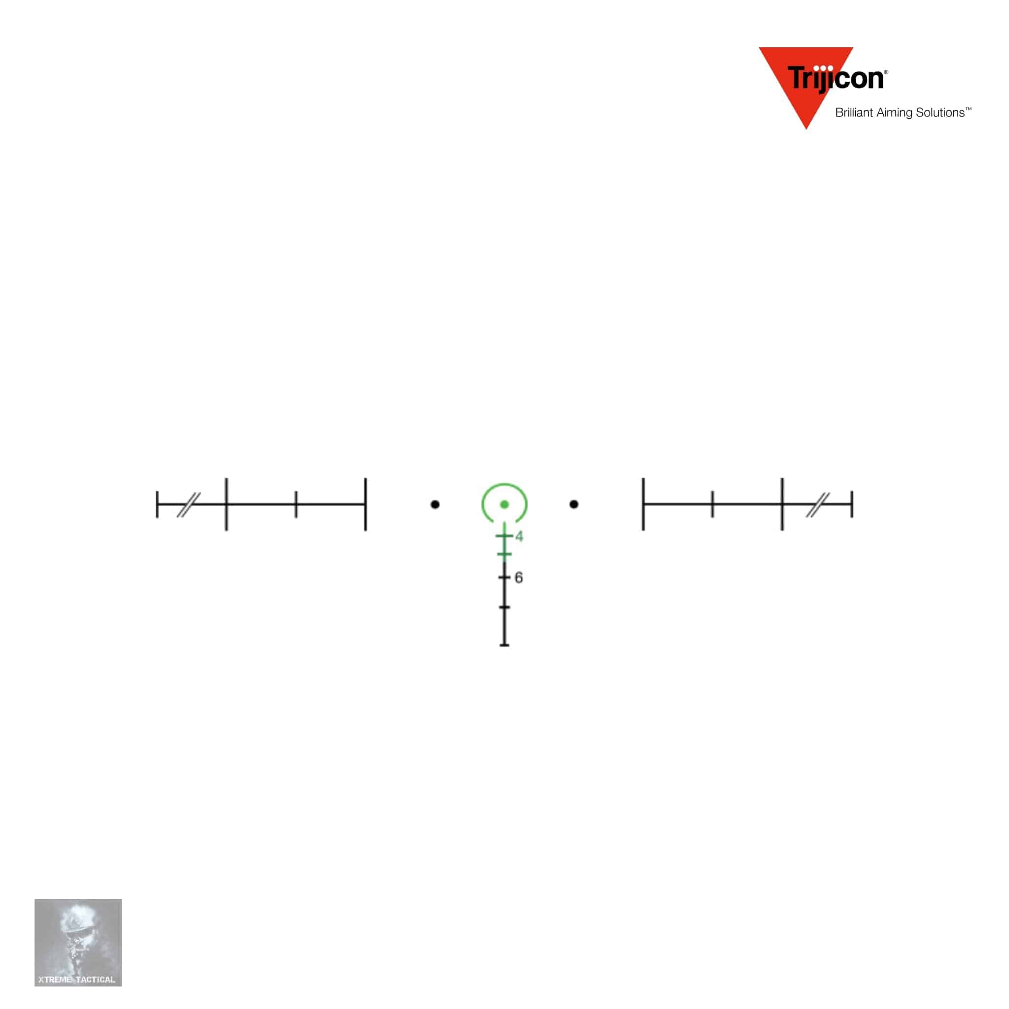 Trijicon ACOG 4x32 BAC Riflescope .223/5.56 BDC Green Horseshoe/Dot Reticle Rifle Scope Trijicon 