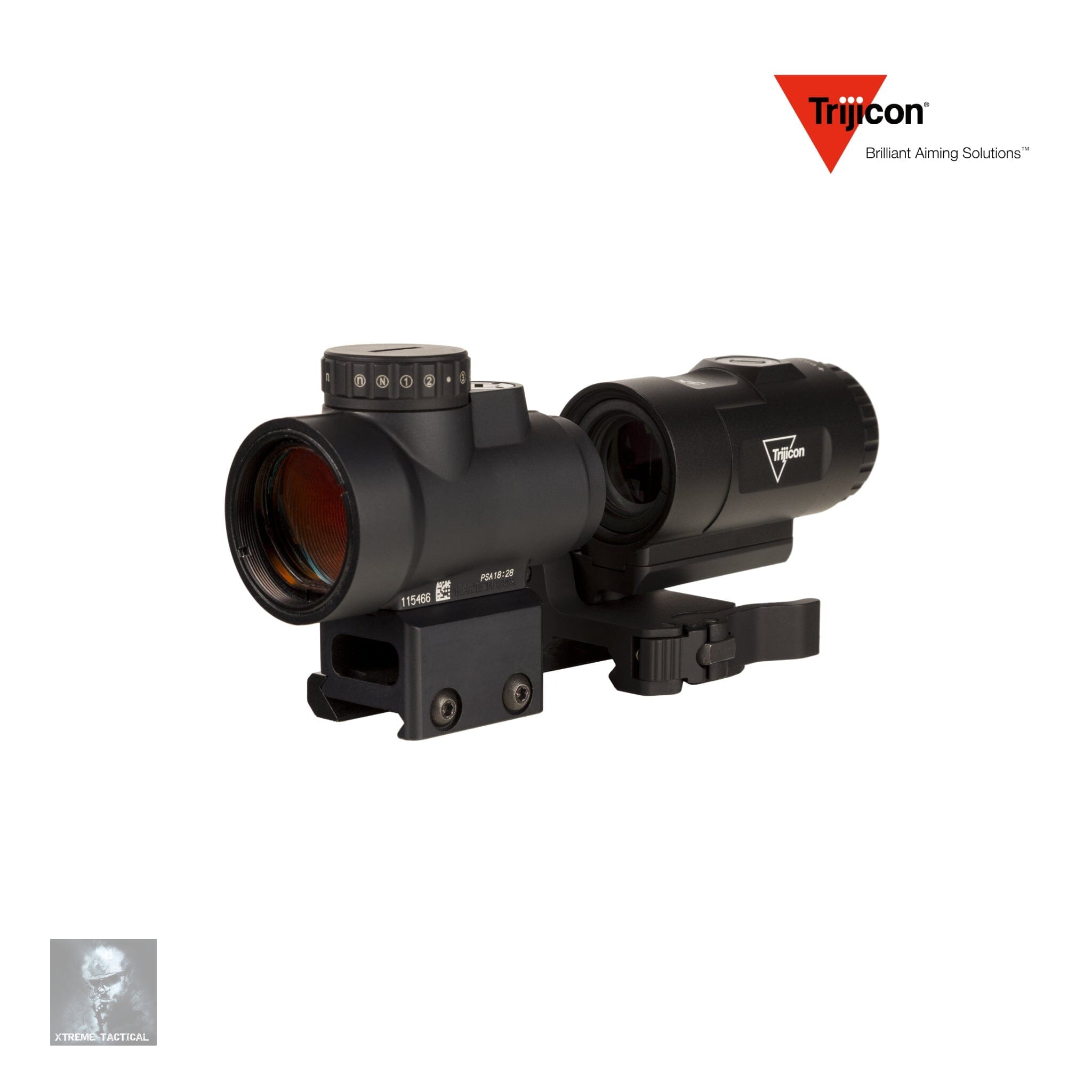 Trijicon MRO HD 1x25 Red Dot Sight with 3x Magnifier Red Dot Sight Trijicon 