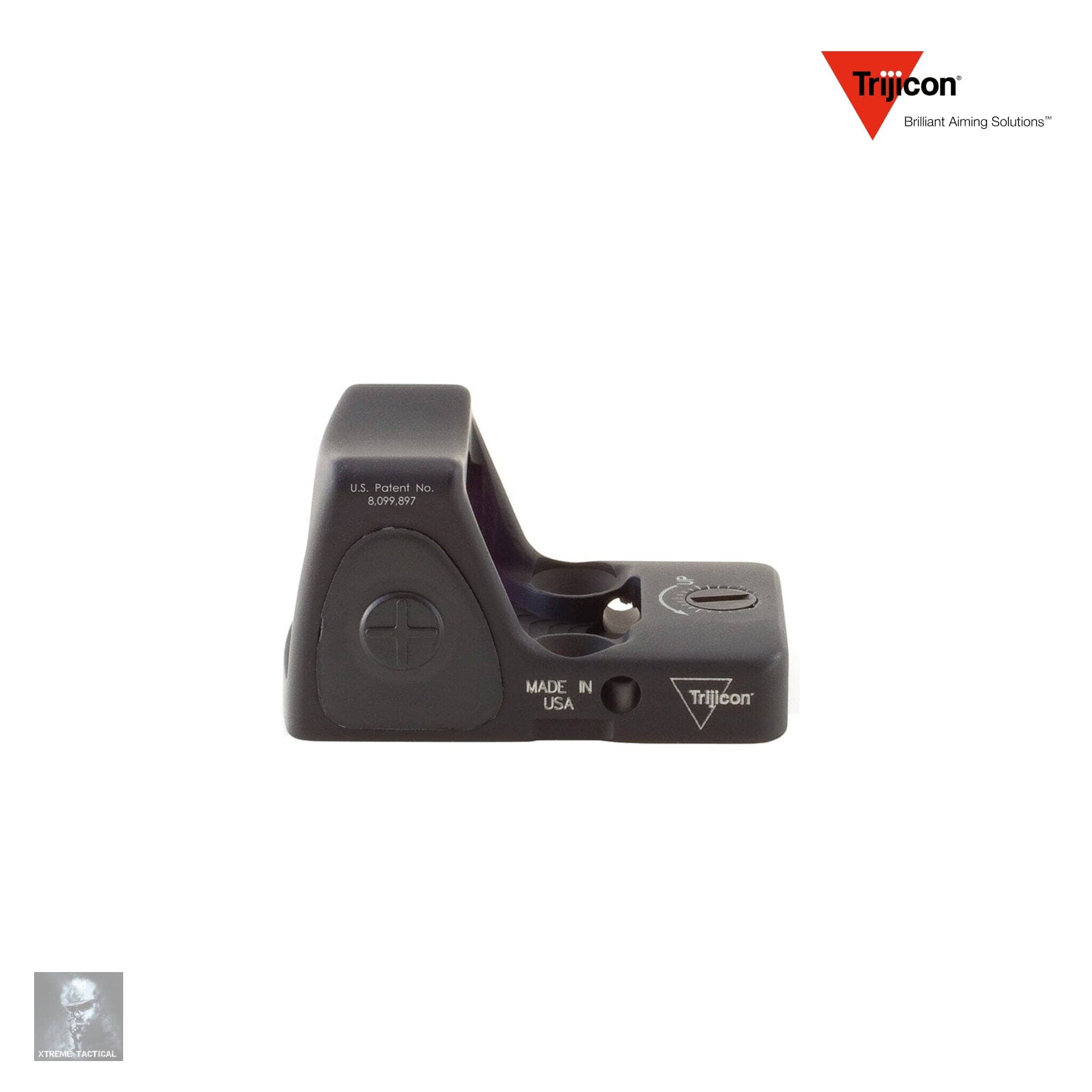 Trijicon RMR Type 2 Adjustable LED Red Dot Sight - 6.5 MOA Dot - Black Red Dot Sight Trijicon 