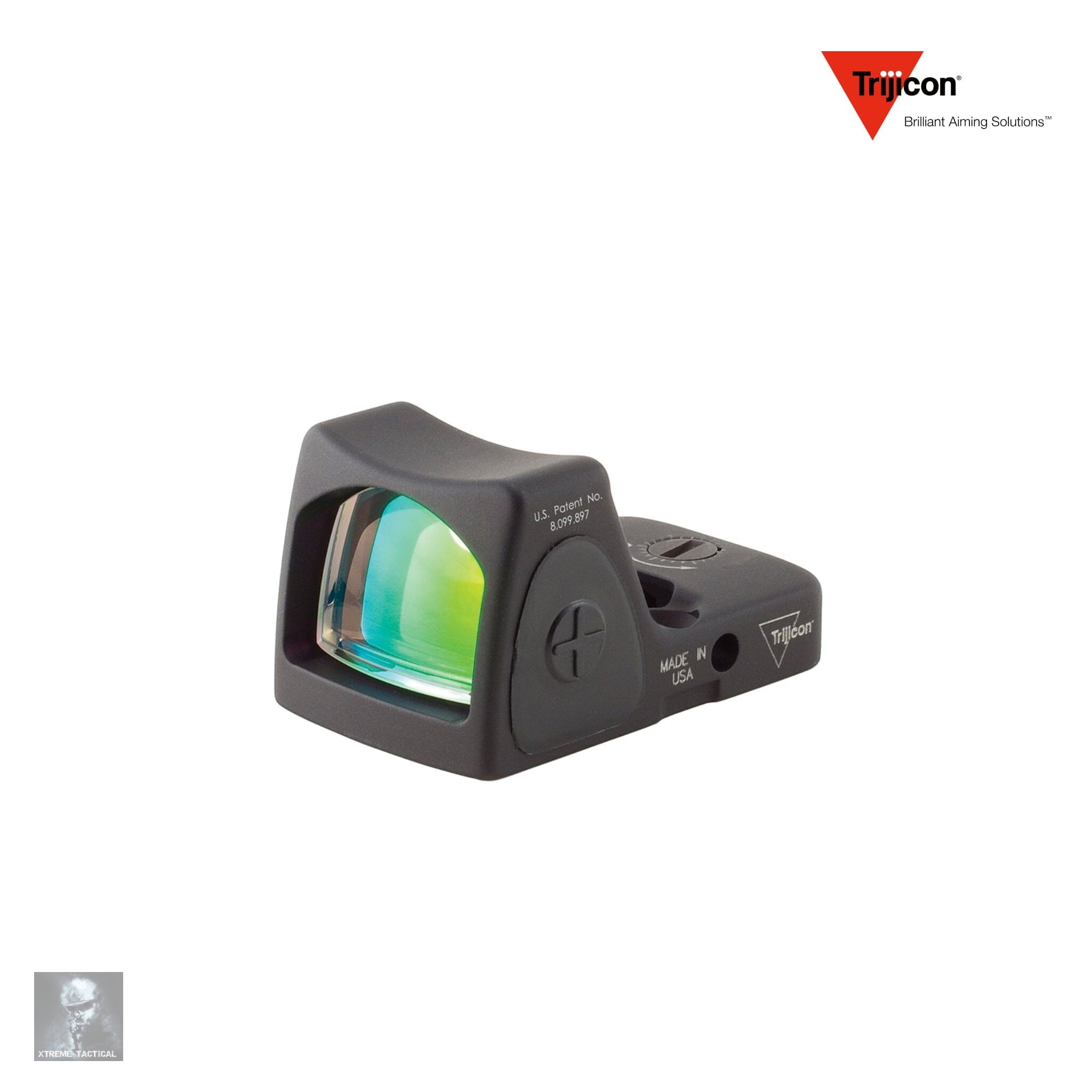 Trijicon RMR Type 2 Adjustable LED Red Dot Sight - 6.5 MOA Dot - Black Red Dot Sight Trijicon 