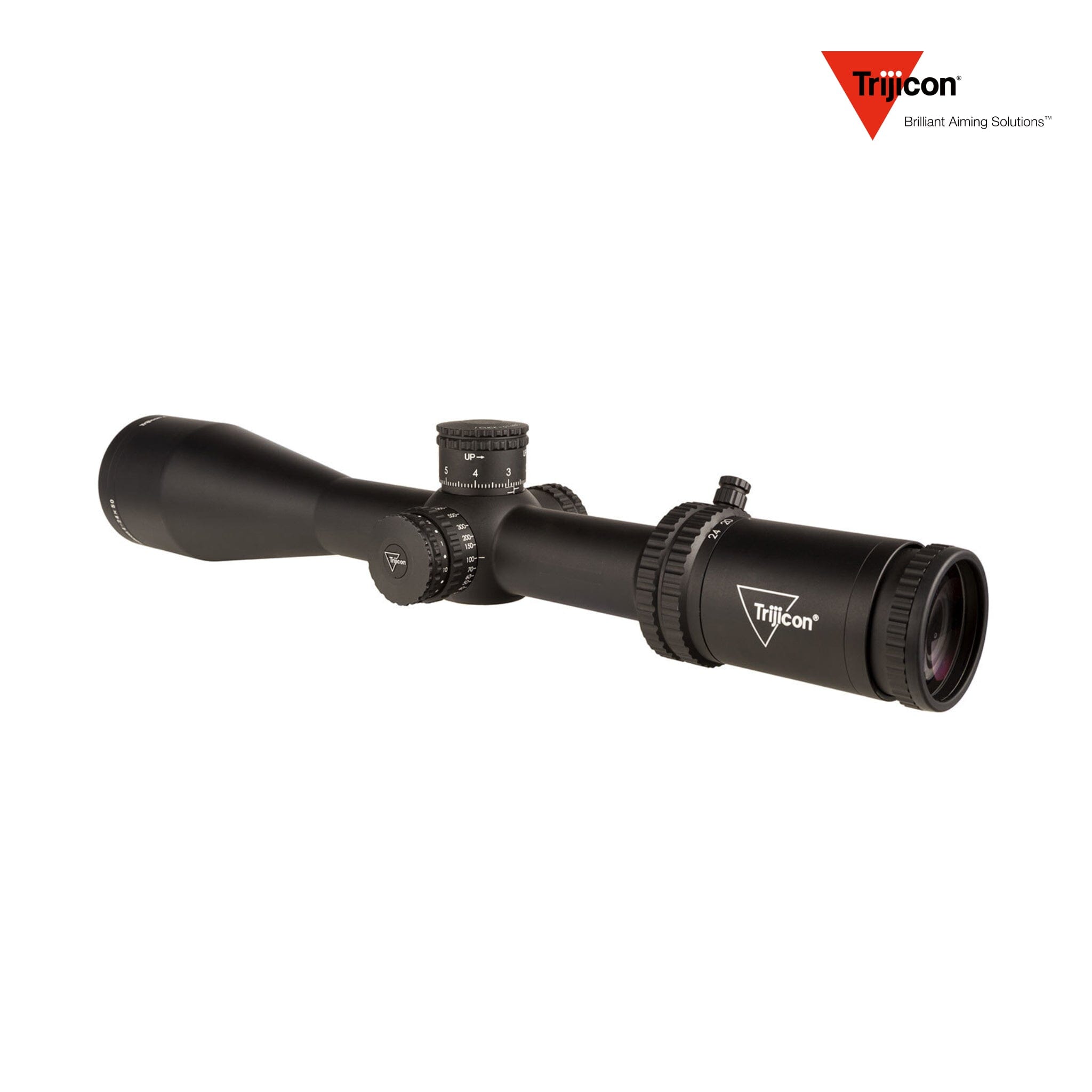 Trijicon Tenmile 4-24x50 Riflescope Red MRAD Ranging Reticle Rifle Scope Trijicon 