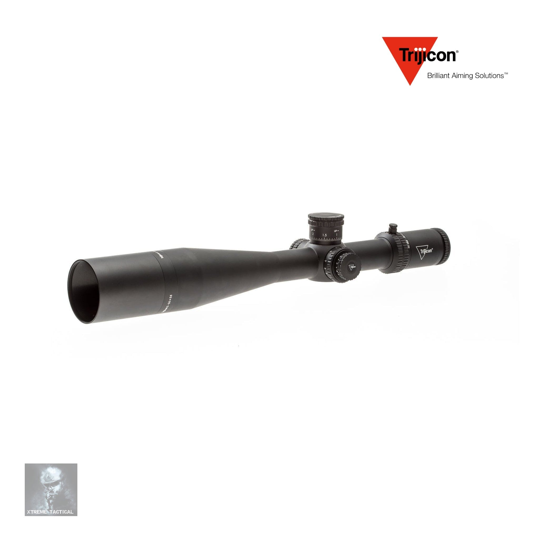 Trijicon Tenmile 5-50x56 Riflescope SFP MRAD Center Dot with Wind Holds Reticle Rifle Scope Trijicon 