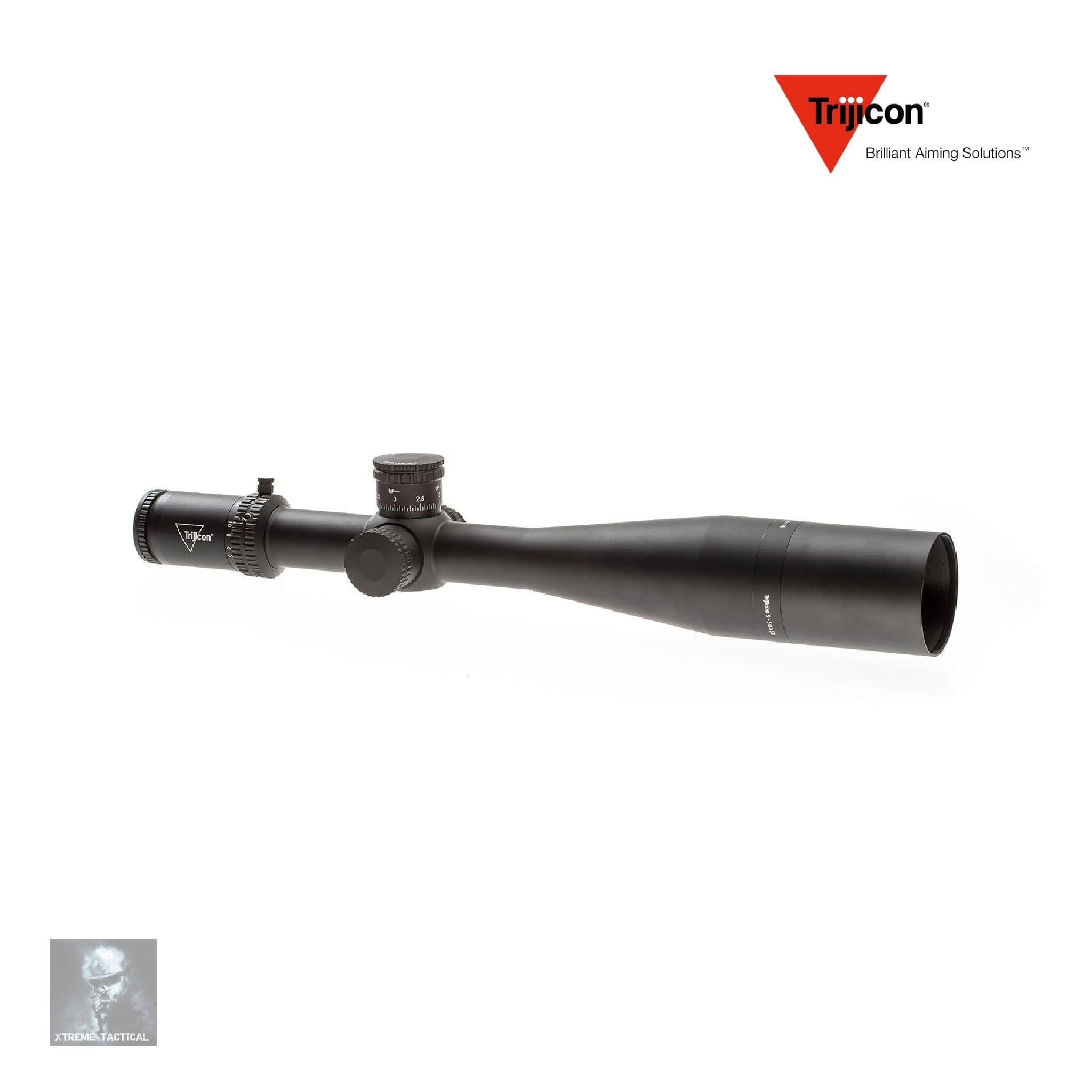 Trijicon Tenmile 5-50x56 Riflescope SFP MRAD Center Dot with Wind Holds Reticle Rifle Scope Trijicon 