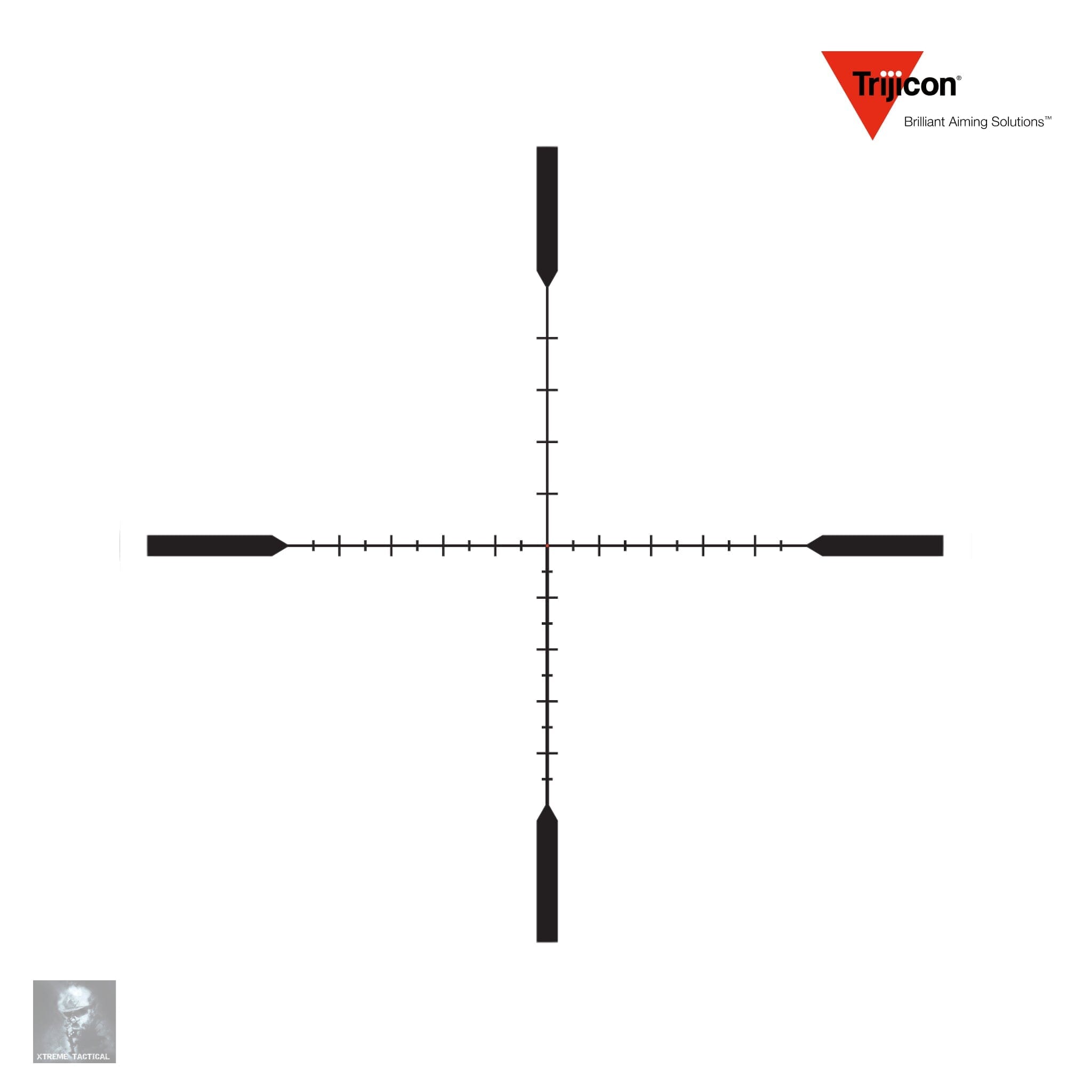 Trijicon Tenmile 6-24x50 Riflescope SFP Red MRAD Ranging Reticle Rifle Scope Trijicon 