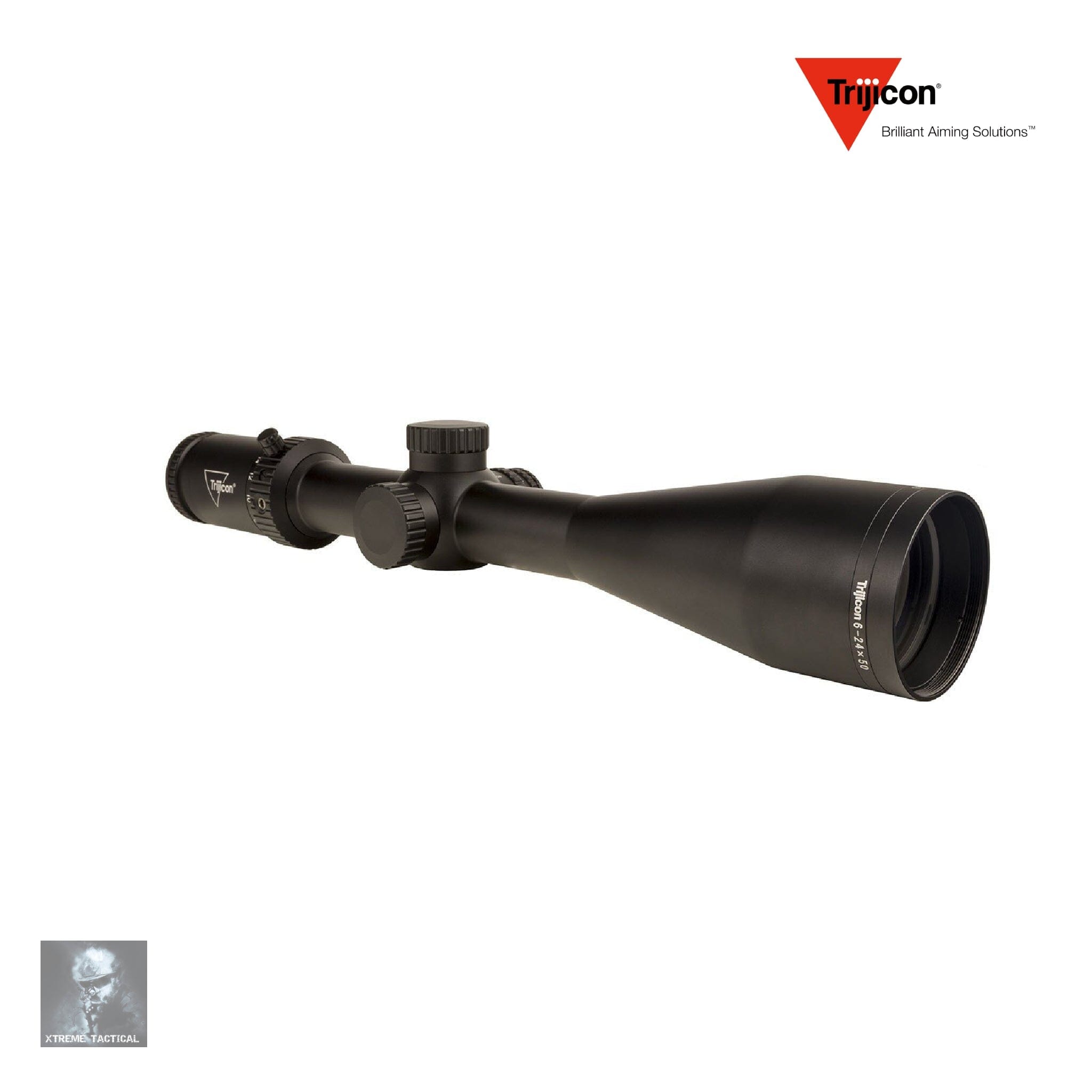 Trijicon Tenmile HX 6-24x50 Riflescope SFP Red MOA Ranging Reticle Rifle Scope Trijicon 