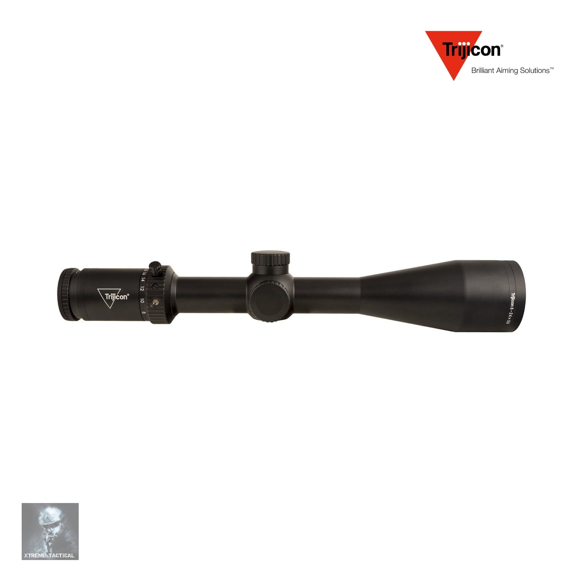 Trijicon Tenmile HX 6-24x50 Riflescope SFP Red MOA Ranging Reticle Rifle Scope Trijicon 