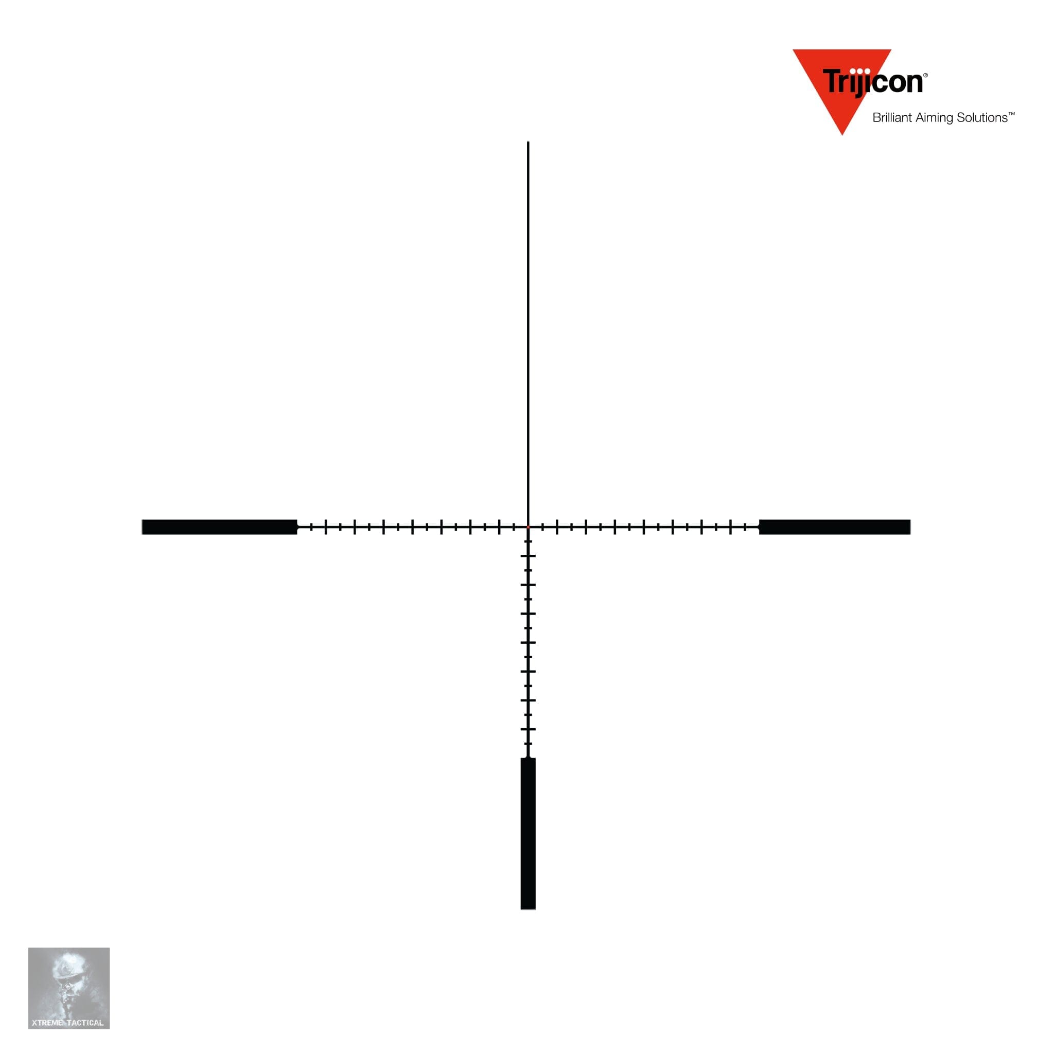 Trijicon Tenmile HX 6-24x50 Riflescope SFP Red MOA Ranging Reticle Rifle Scope Trijicon 
