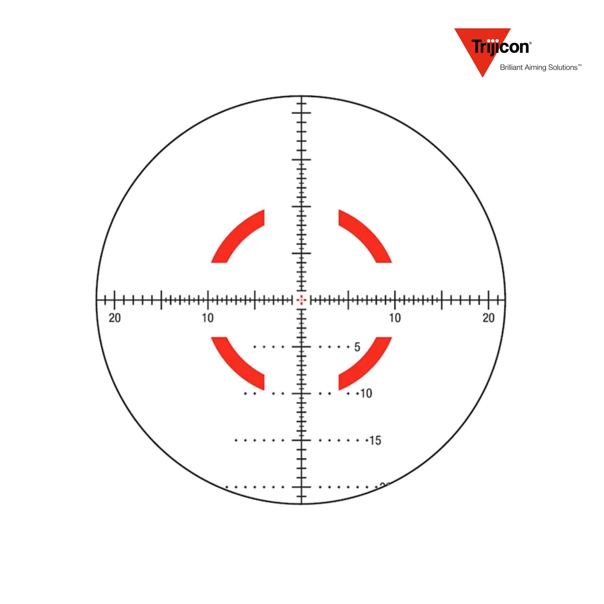 Trijicon USMC SCO VCOG 1-8x28 Riflescope Red MRAD Segmented Circle Enhanced Reticle Rifle Scope Trijicon 