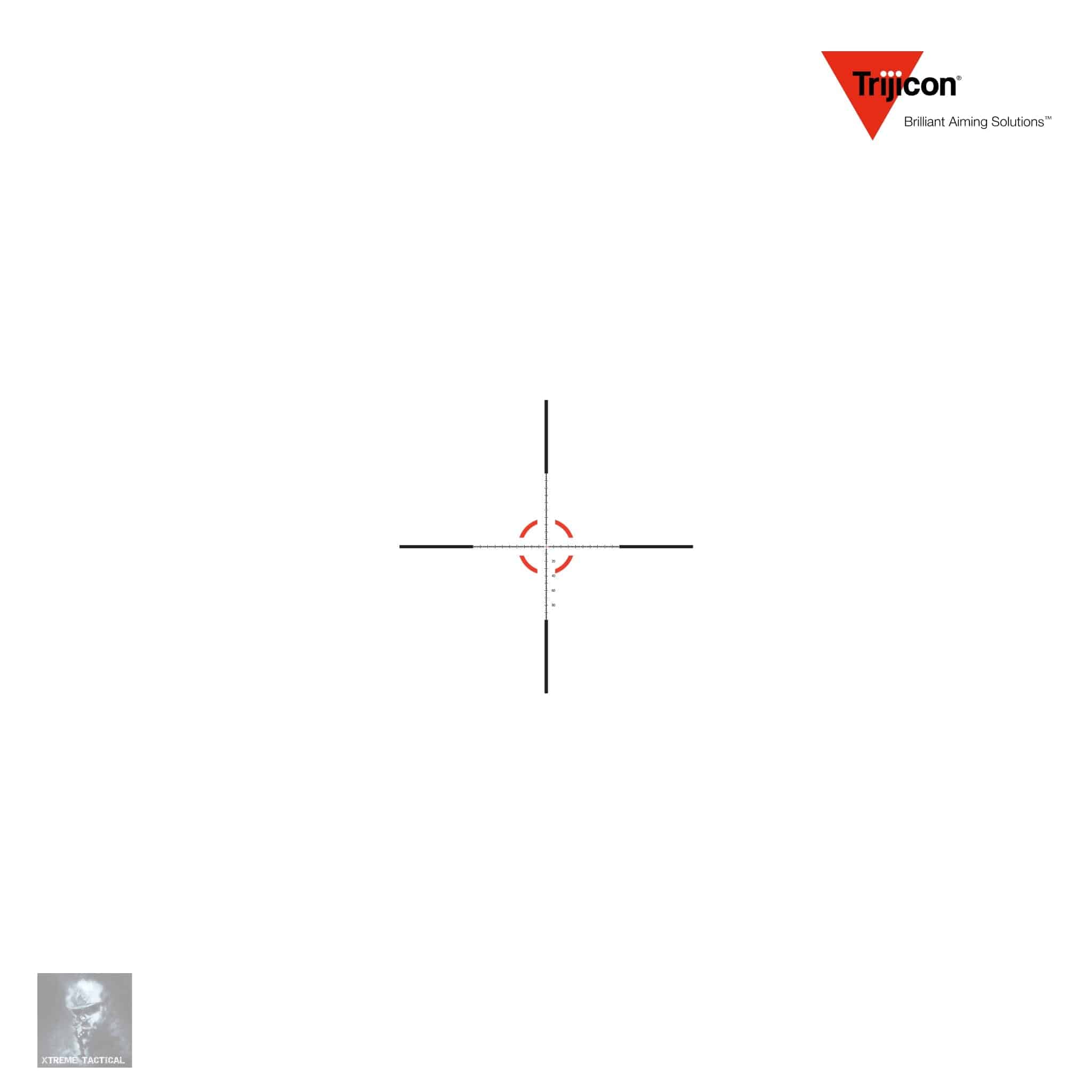 Trijicon VCOG 1-8x28 LED Riflescope Red MOA Crosshair Dot Reticle Rifle Scope Trijicon 