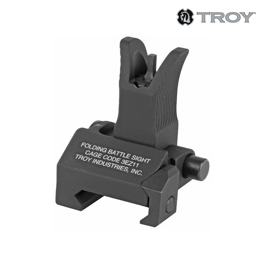 Troy BattleSight Front Folding M4-Style Black - SSIG-FBS-FMBT-00 Iron Sights Troy Industries 