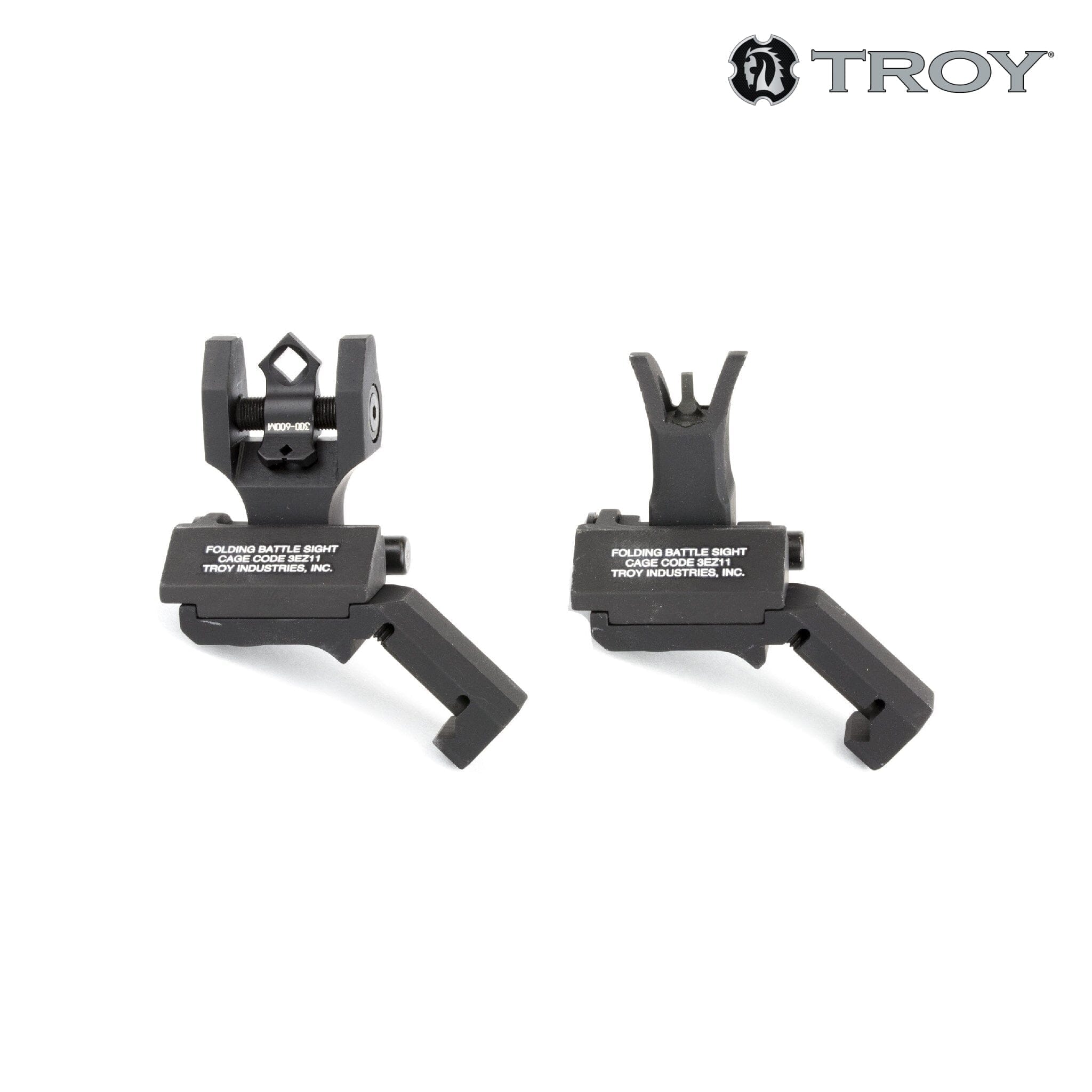 Troy Industries 45° Offset Micro BattleSight Set - M4-Style Front & Di-Optic Rear - Black Iron Sights Troy Industries 
