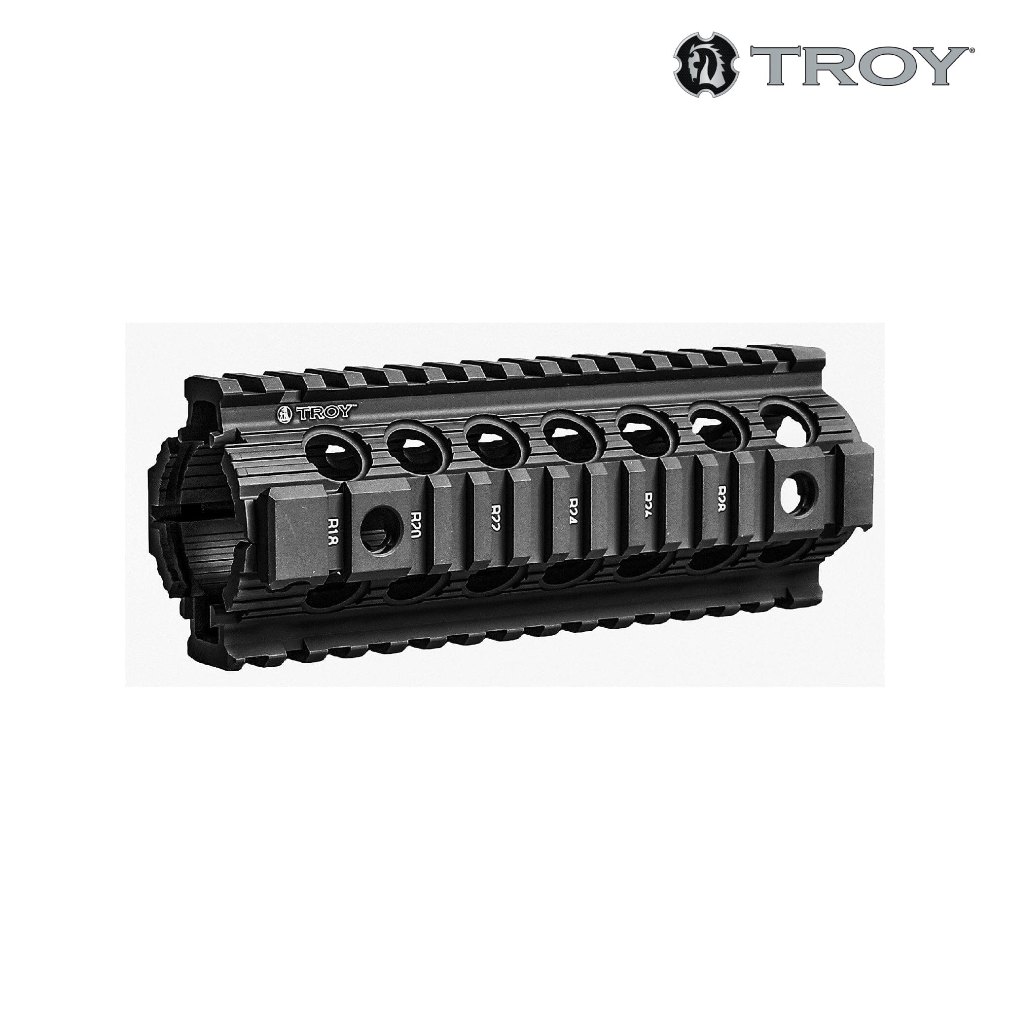 Troy Industries BattleRail MRF 7″ Drop-In Quad Rail Handguard - Black AR15 Handguard Troy Industries 