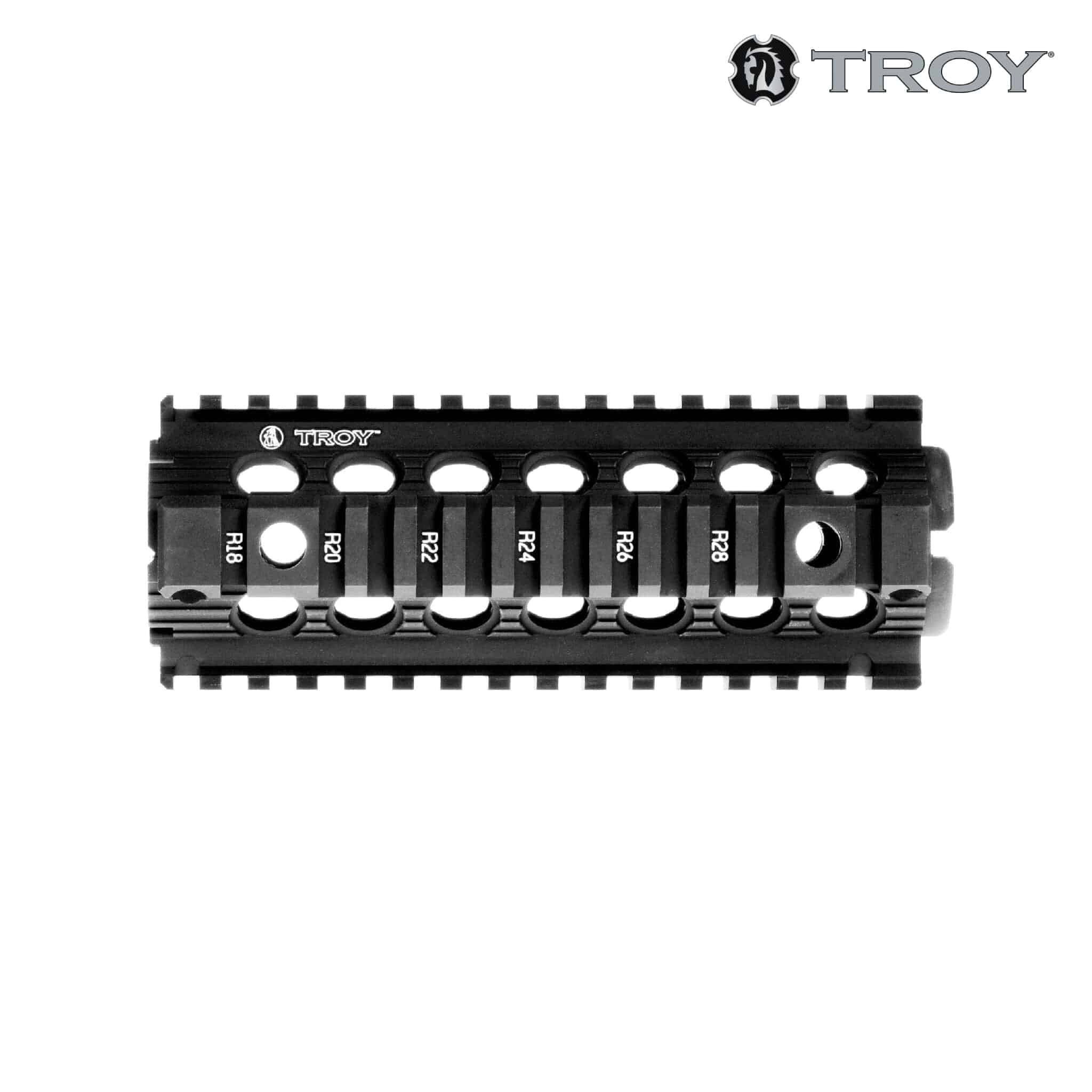 Troy Industries BattleRail MRF 7″ Drop-In Quad Rail Handguard - Black AR15 Handguard Troy Industries 