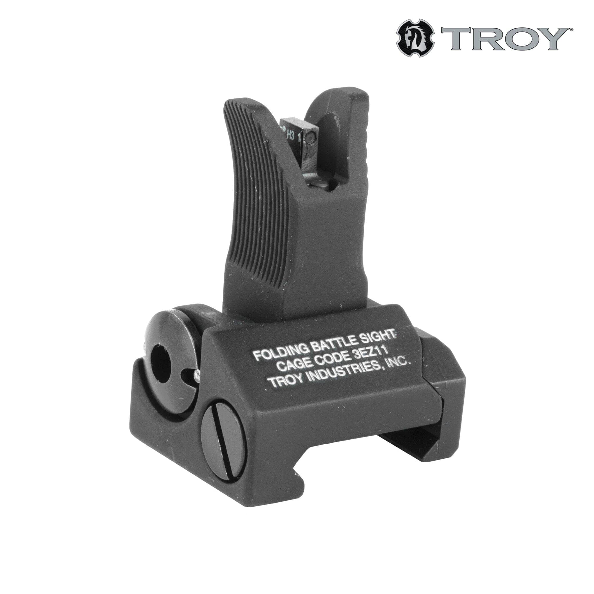 Troy Industries BattleSight Front Folding M4-Style Sight - Tritium - Black Iron Sights Troy Industries 
