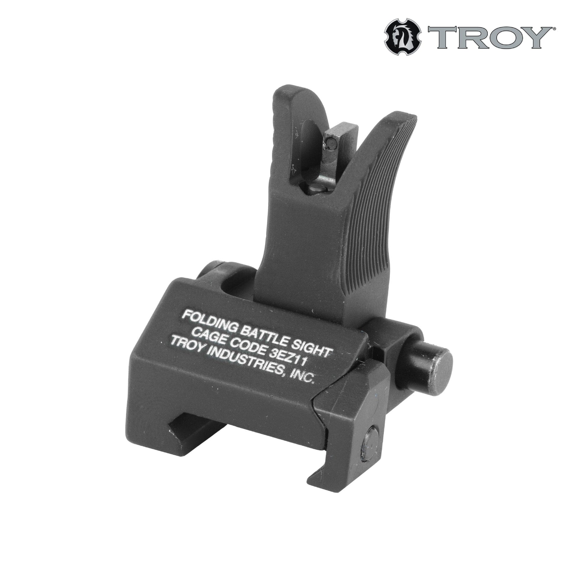 Troy Industries BattleSight Front Folding M4-Style with Tritium Black - SSIG-FBS-FMBT-01 Iron Sights Troy Industries 