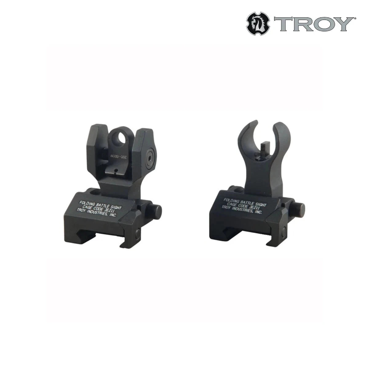 Troy Industries BattleSight Micro HK Style Sight Set - Tritium - Black Iron Sights Troy Industries 