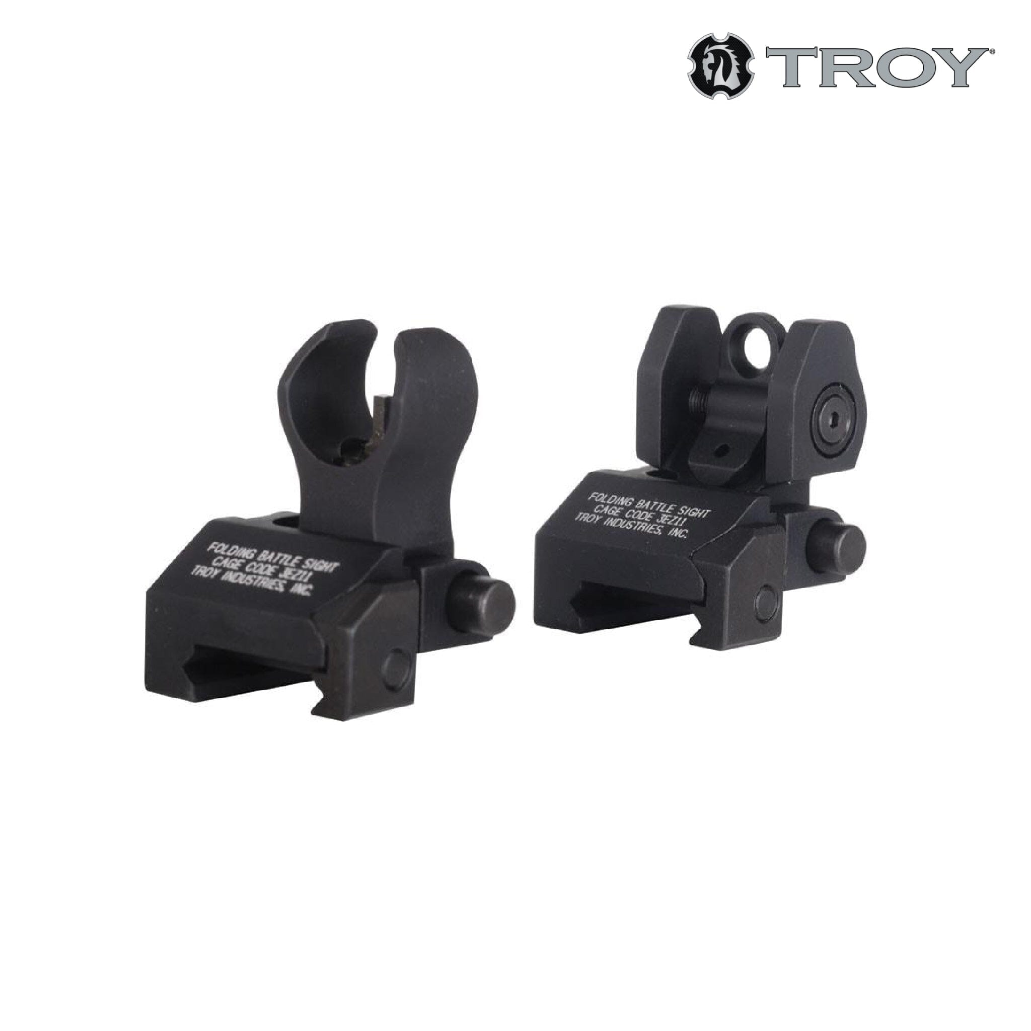 Troy Industries Micro BattleSight Set - HK-Style Front and Rear - Black Iron Sights Troy Industries 